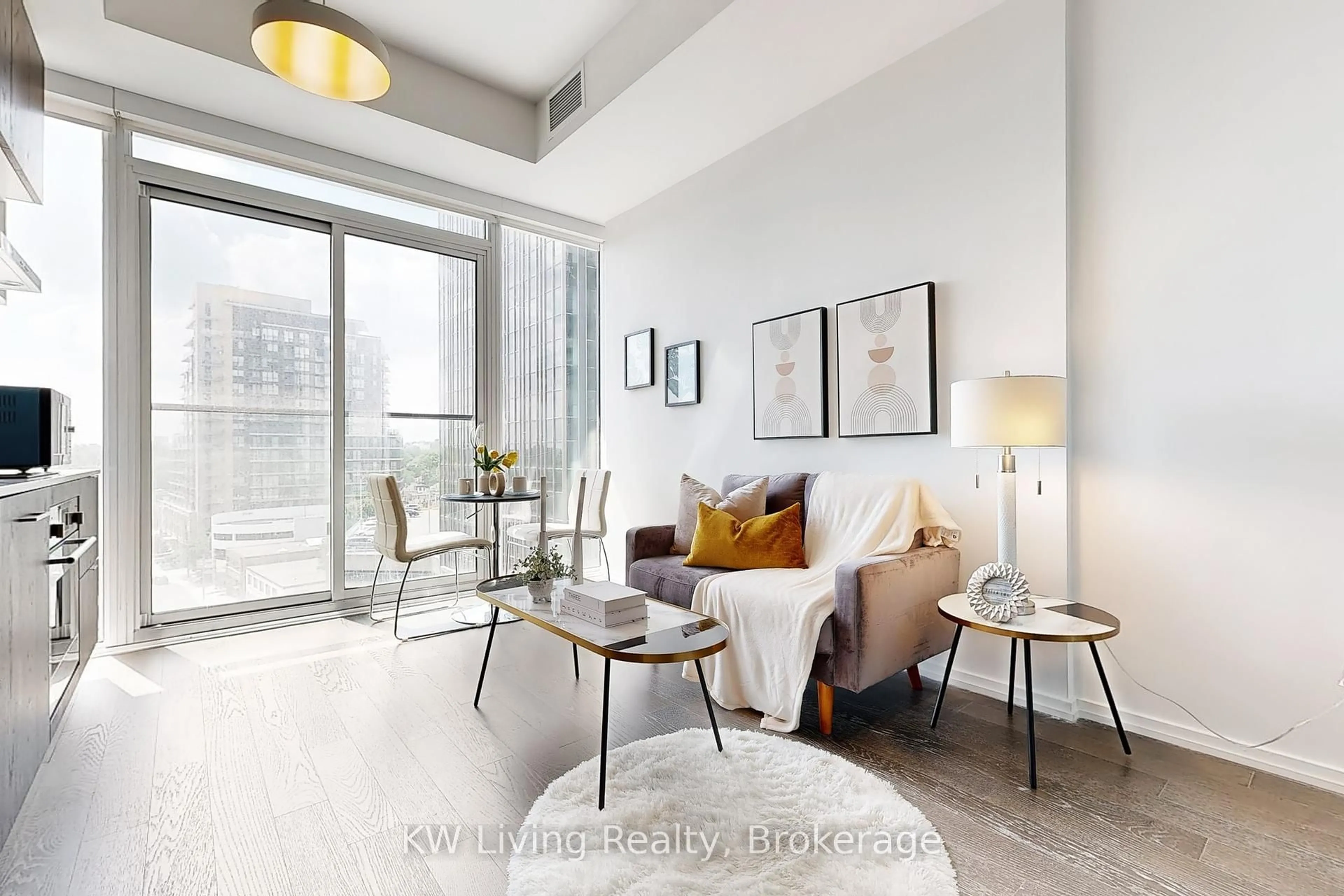 Living room with furniture, unknown for 5 Soudan Ave #917, Toronto Ontario M4S 0B1