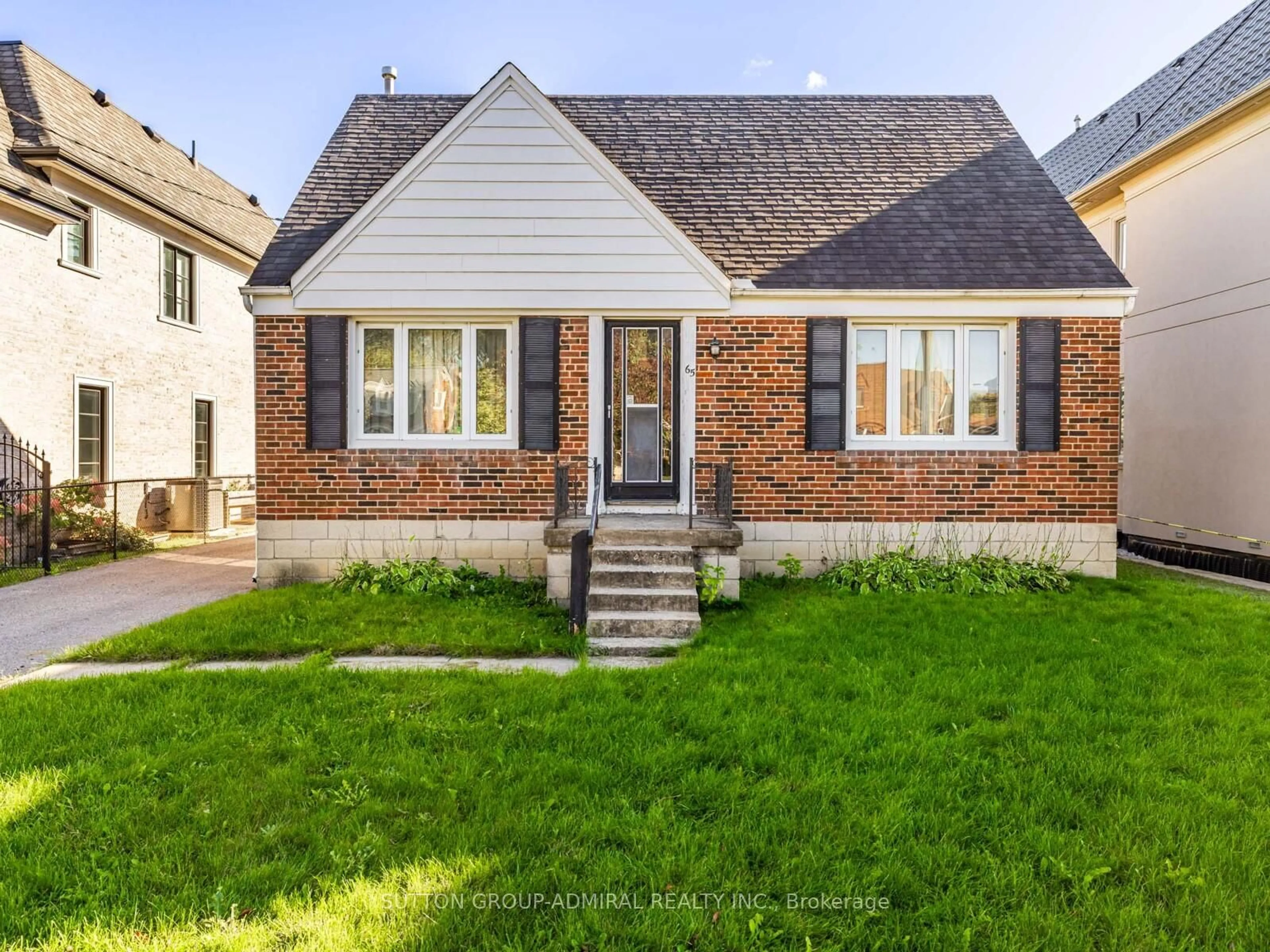 Home with brick exterior material, street for 65 Lurgan Dr, Toronto Ontario M2R 1K7