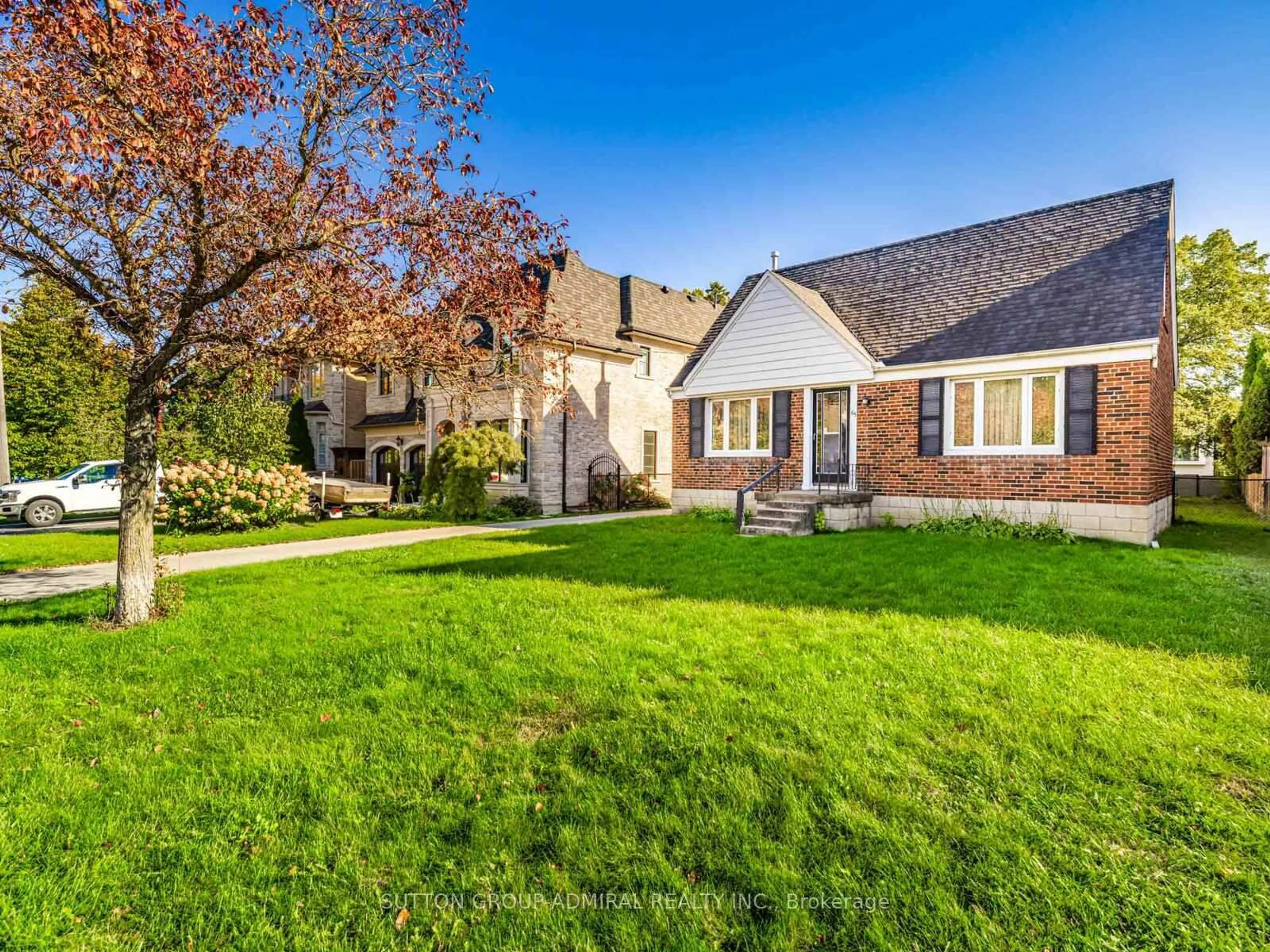 Home with brick exterior material, street for 65 Lurgan Dr, Toronto Ontario M2R 1K7