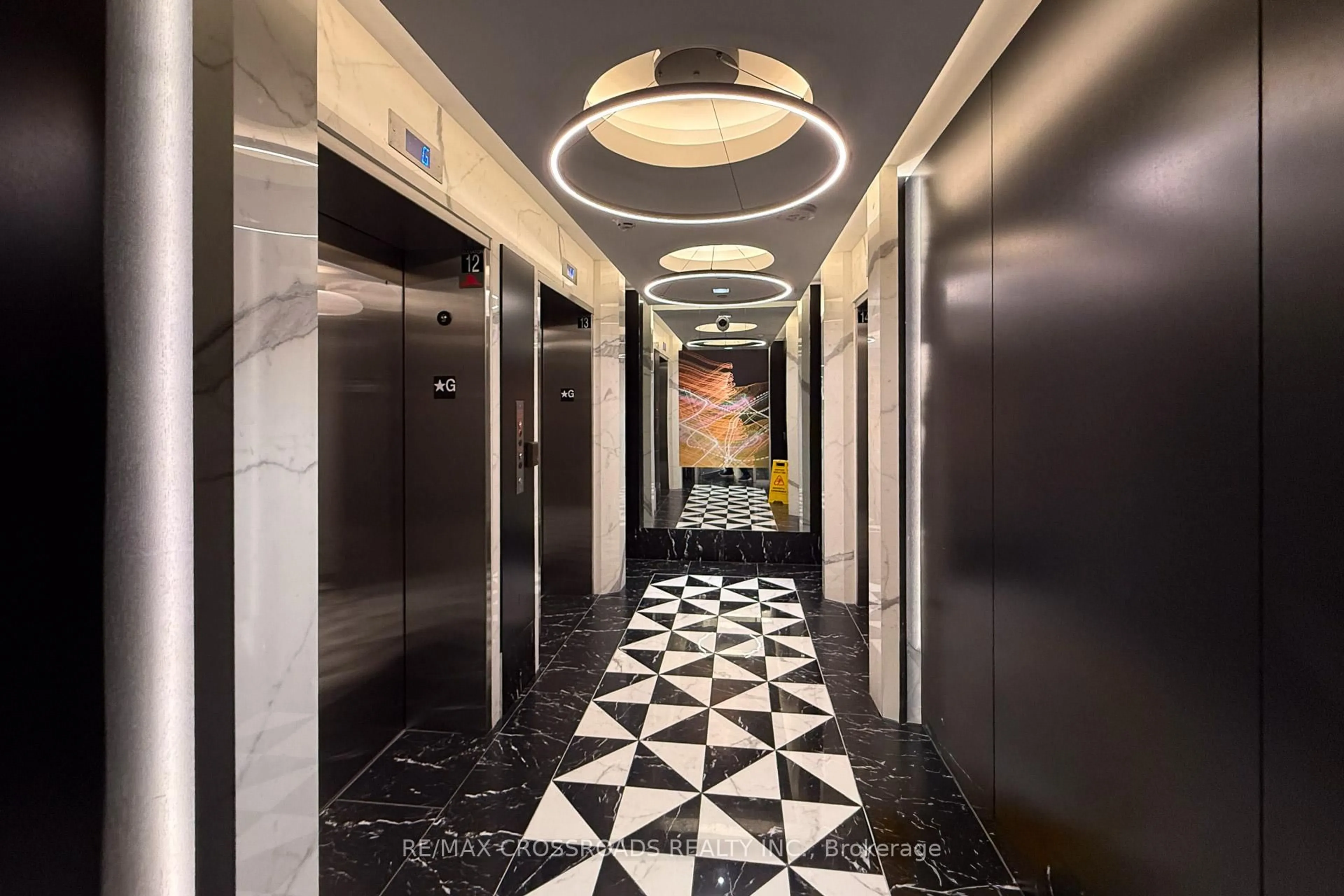 Indoor foyer for 60 Princess St #822, Toronto Ontario M5A 2C7