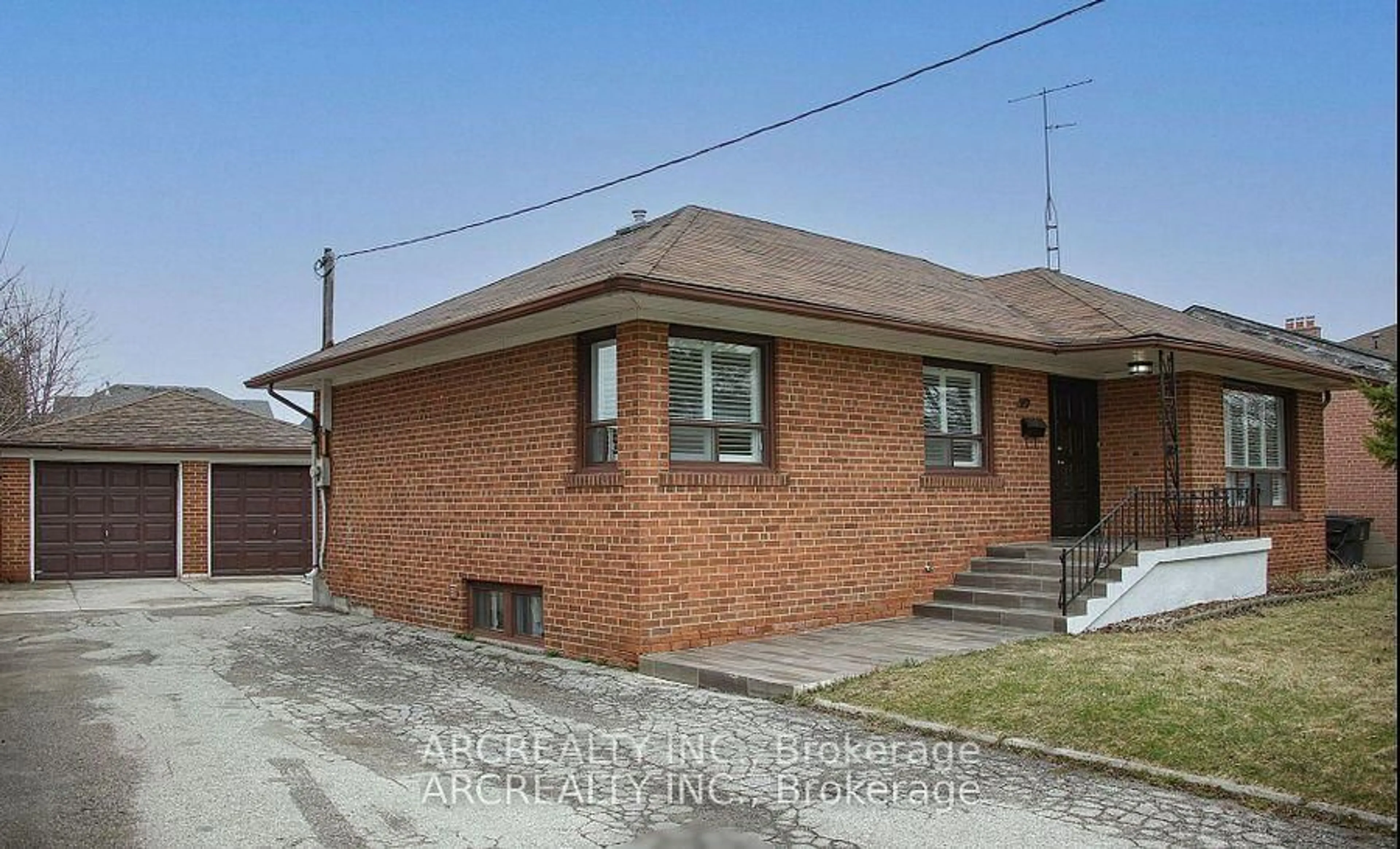 Home with brick exterior material, street for 16 Faith Ave, Toronto Ontario M3H 1W3