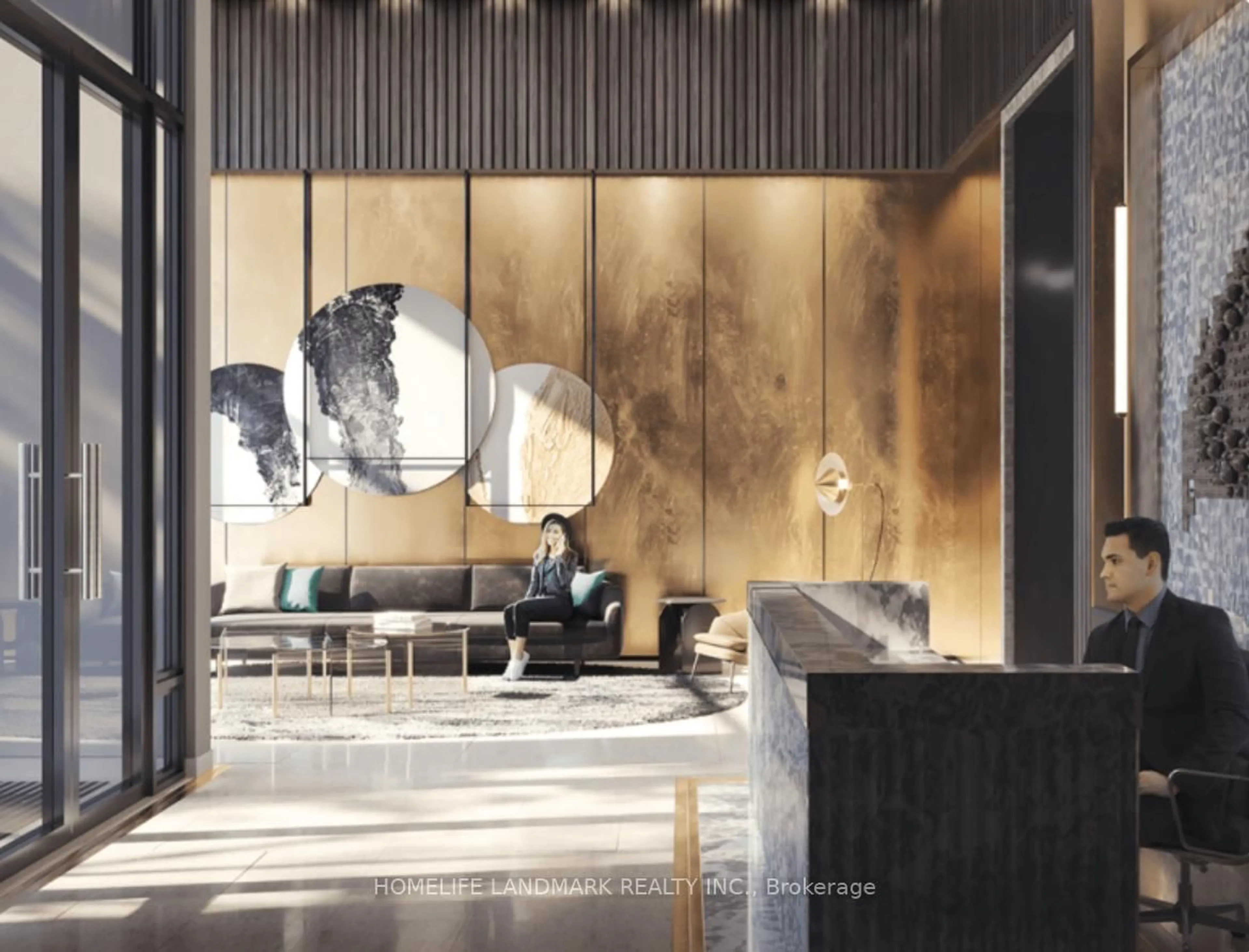 Lobby for 20 Soudan Ave #2102, Toronto Ontario M4S 1V5