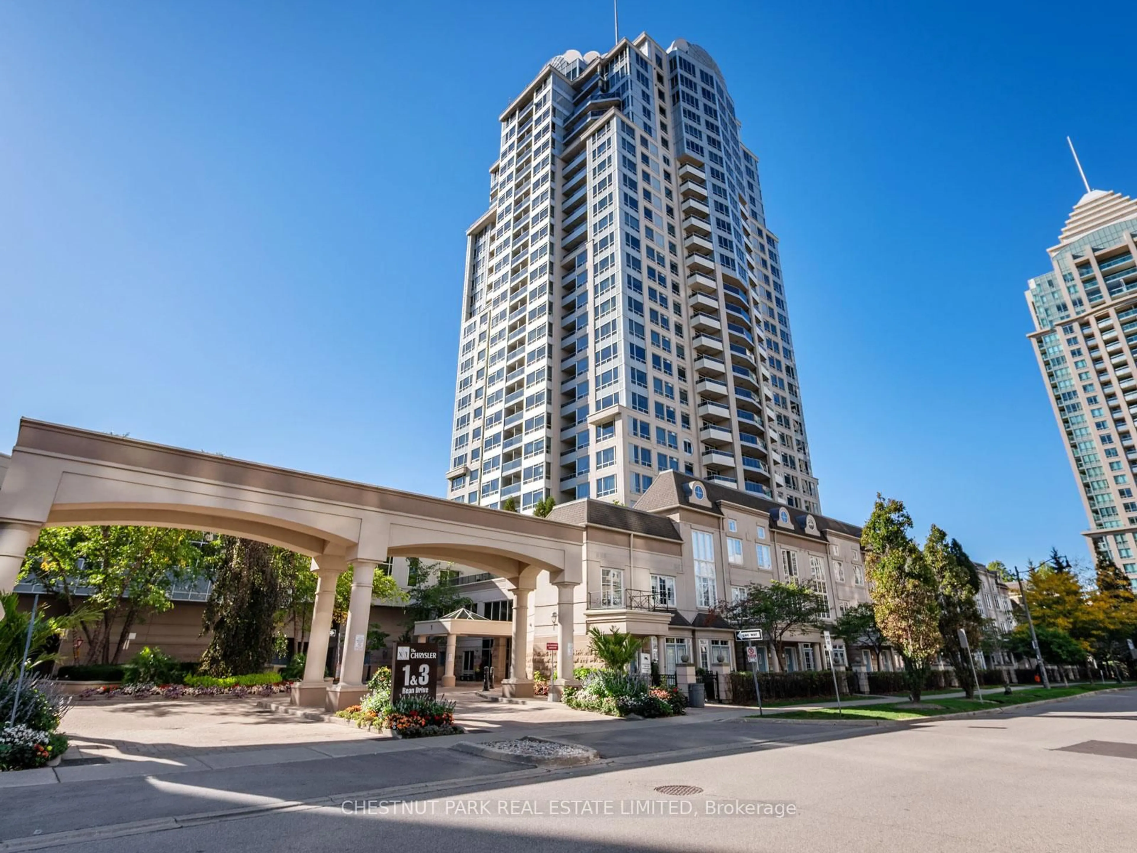 Indoor foyer for 1 Rean Dr #2503, Toronto Ontario M2K 3C1