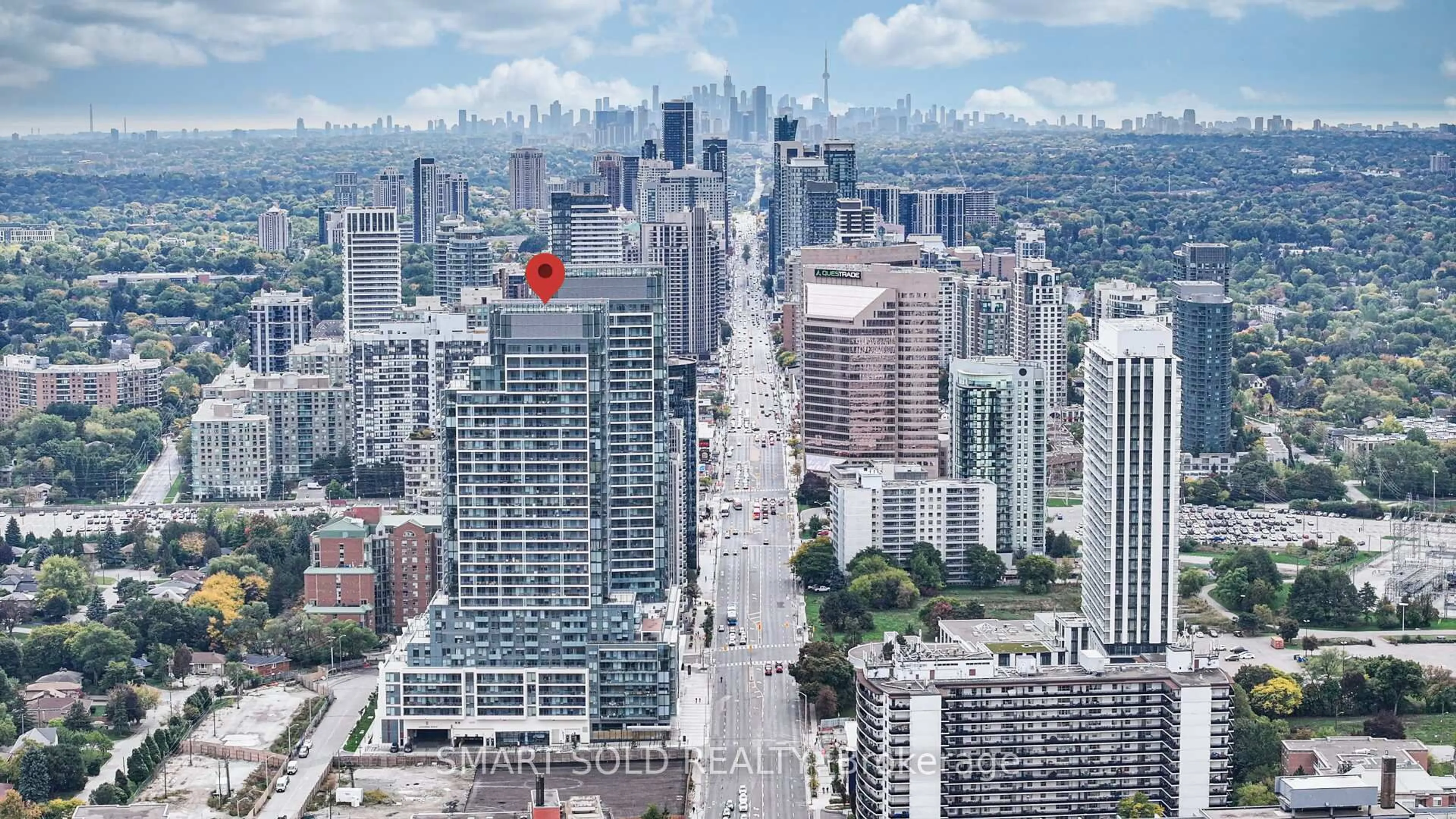 Picture of a map for 7 Golden Lion Hts #N1303, Toronto Ontario M2M 3T9
