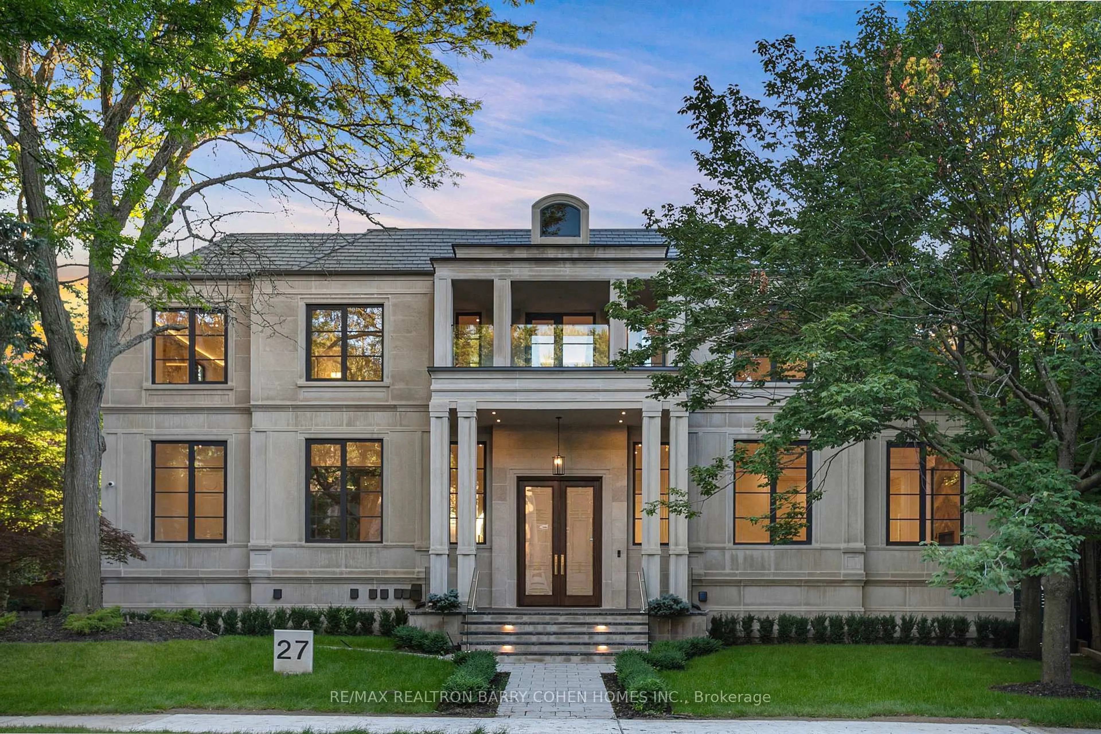 Home with brick exterior material, street for 27 Penwood Cres, Toronto Ontario M3B 3B1