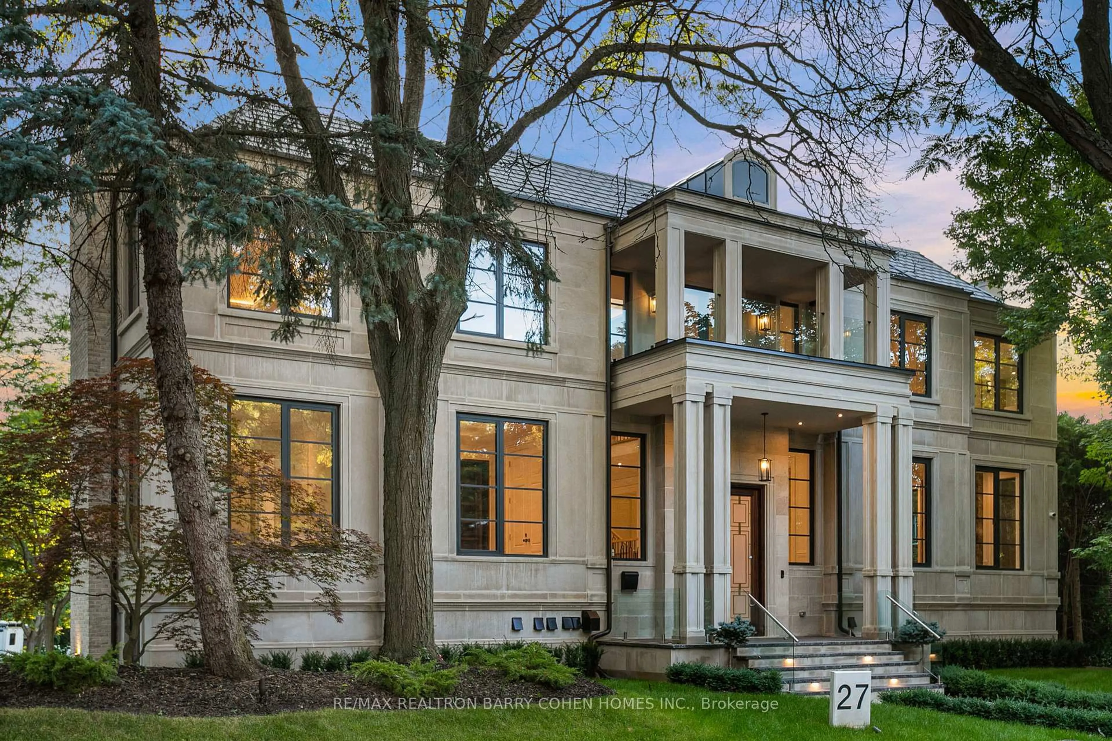 Home with brick exterior material, street for 27 Penwood Cres, Toronto Ontario M3B 3B1