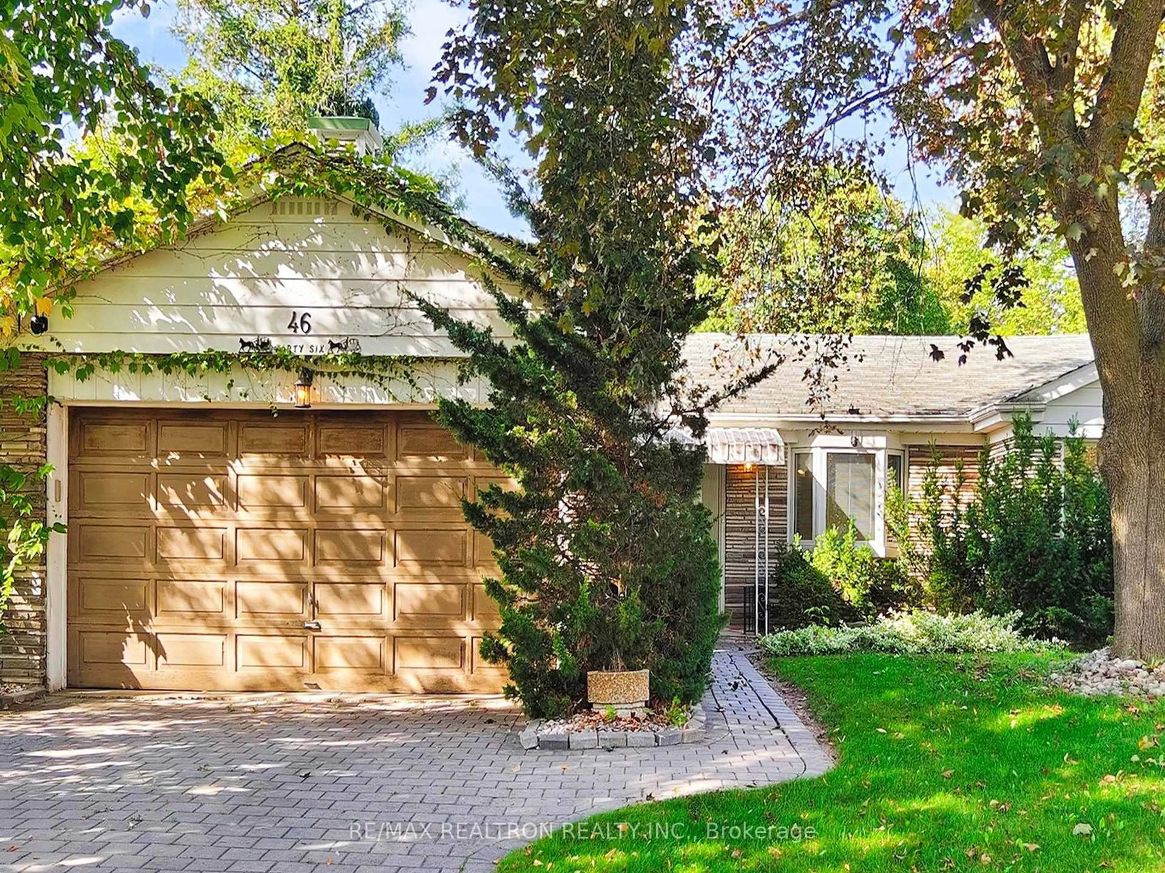 Home with brick exterior material, street for 46 Palomino Cres, Toronto Ontario M2K 1W3