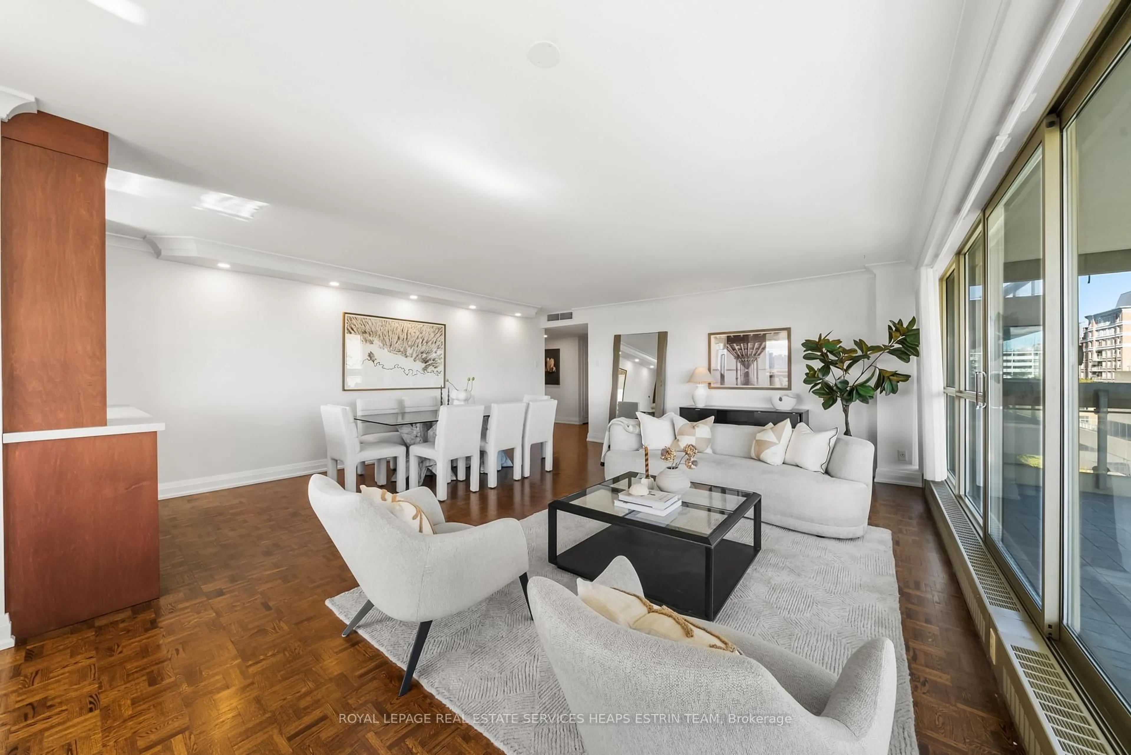 Living room with furniture, unknown for 63 St Clair Ave #907/908, Toronto Ontario M4V 2Y9