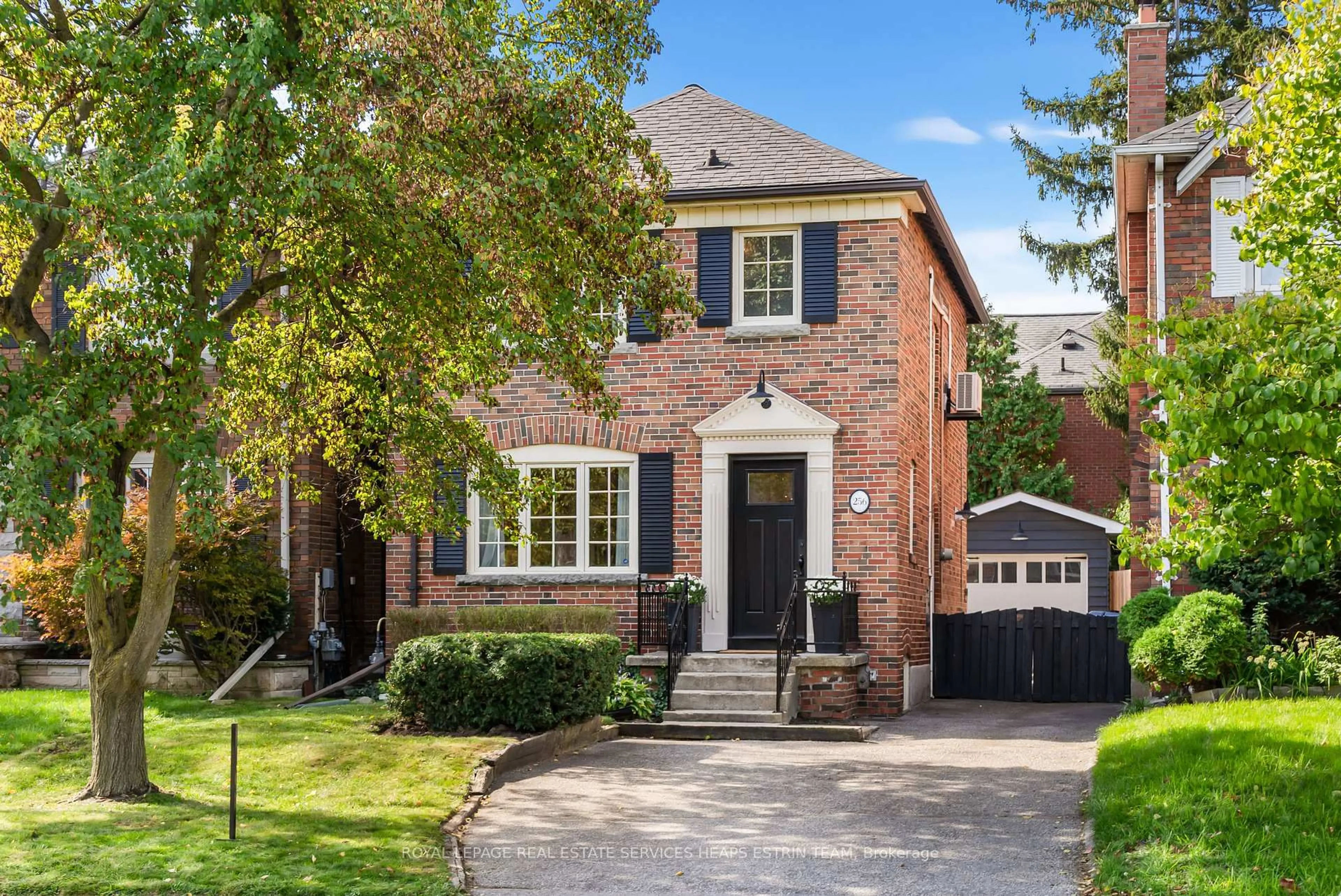 Home with brick exterior material, street for 256 Rumsey Rd, Toronto Ontario M4G 1P9