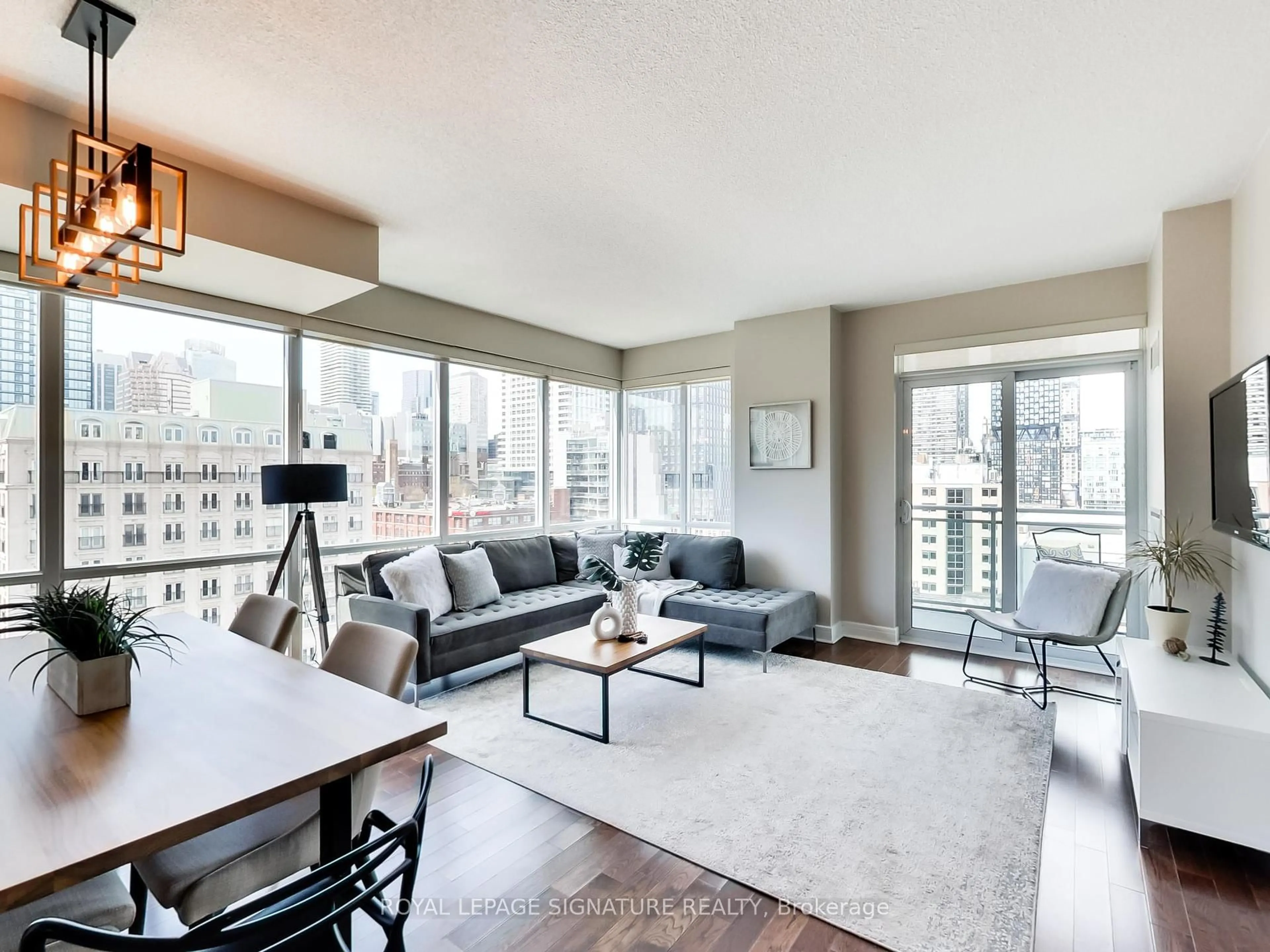 Living room with furniture, unknown for 116 George St #905, Toronto Ontario M5A 3S2