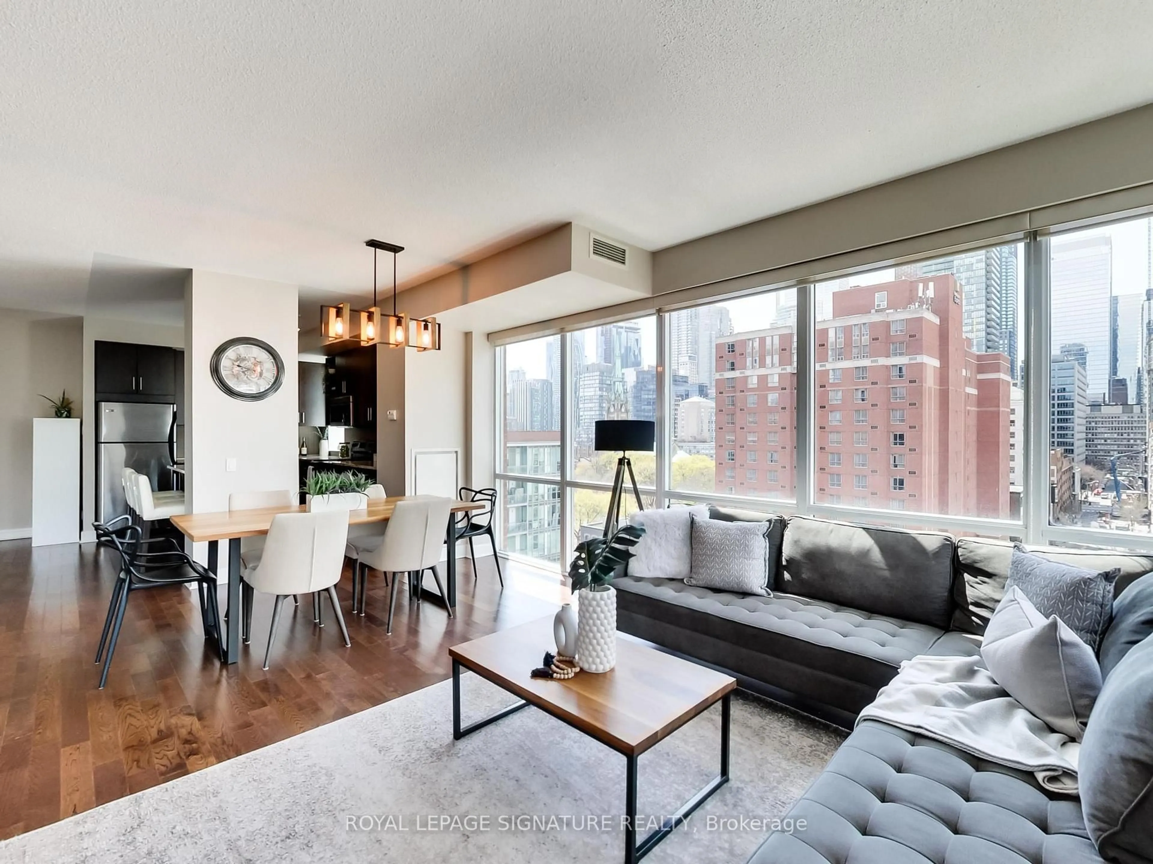 Living room with furniture, unknown for 116 George St #905, Toronto Ontario M5A 3S2