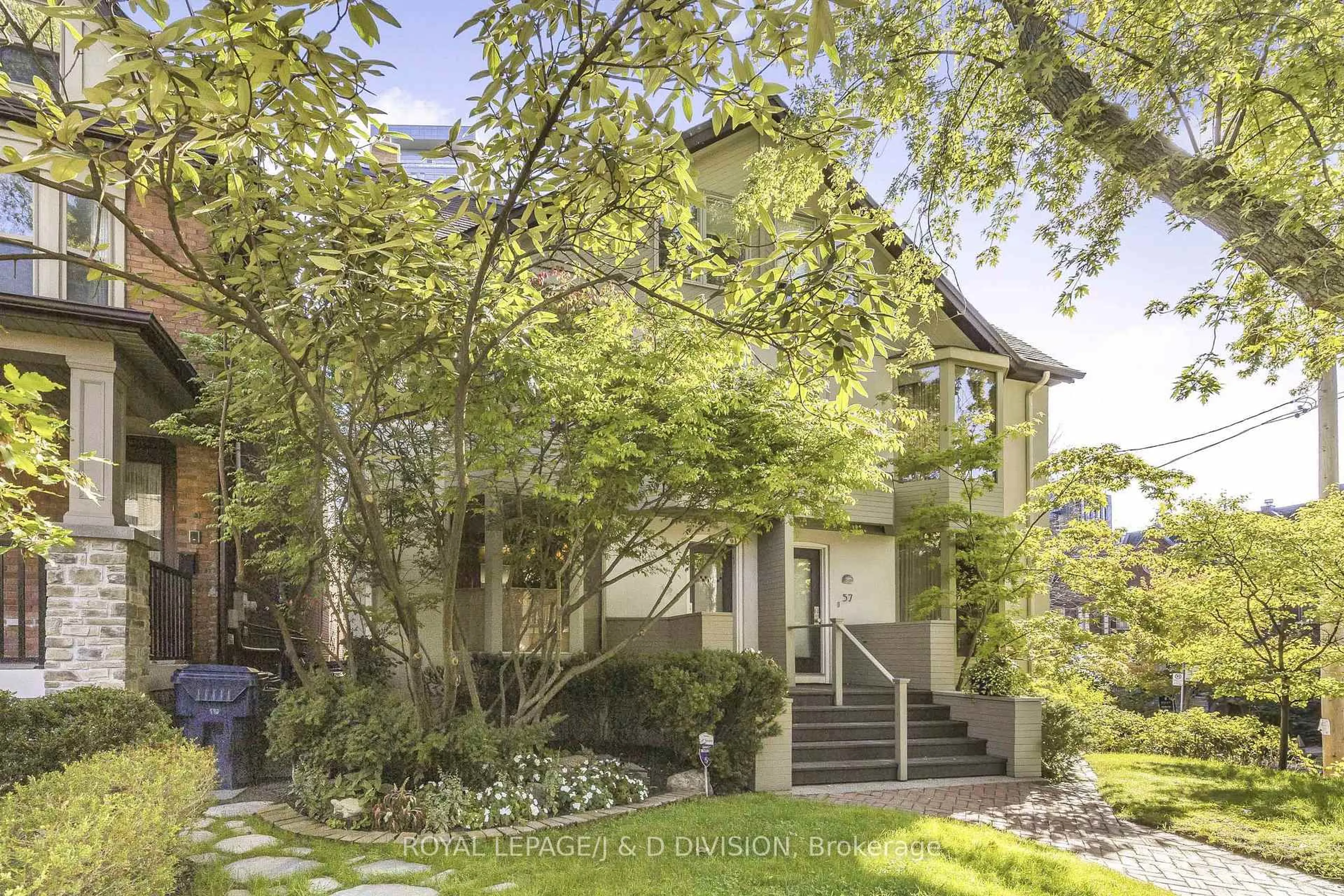 Home with brick exterior material, street for 55 Chicora Ave, Toronto Ontario M5R 1T7