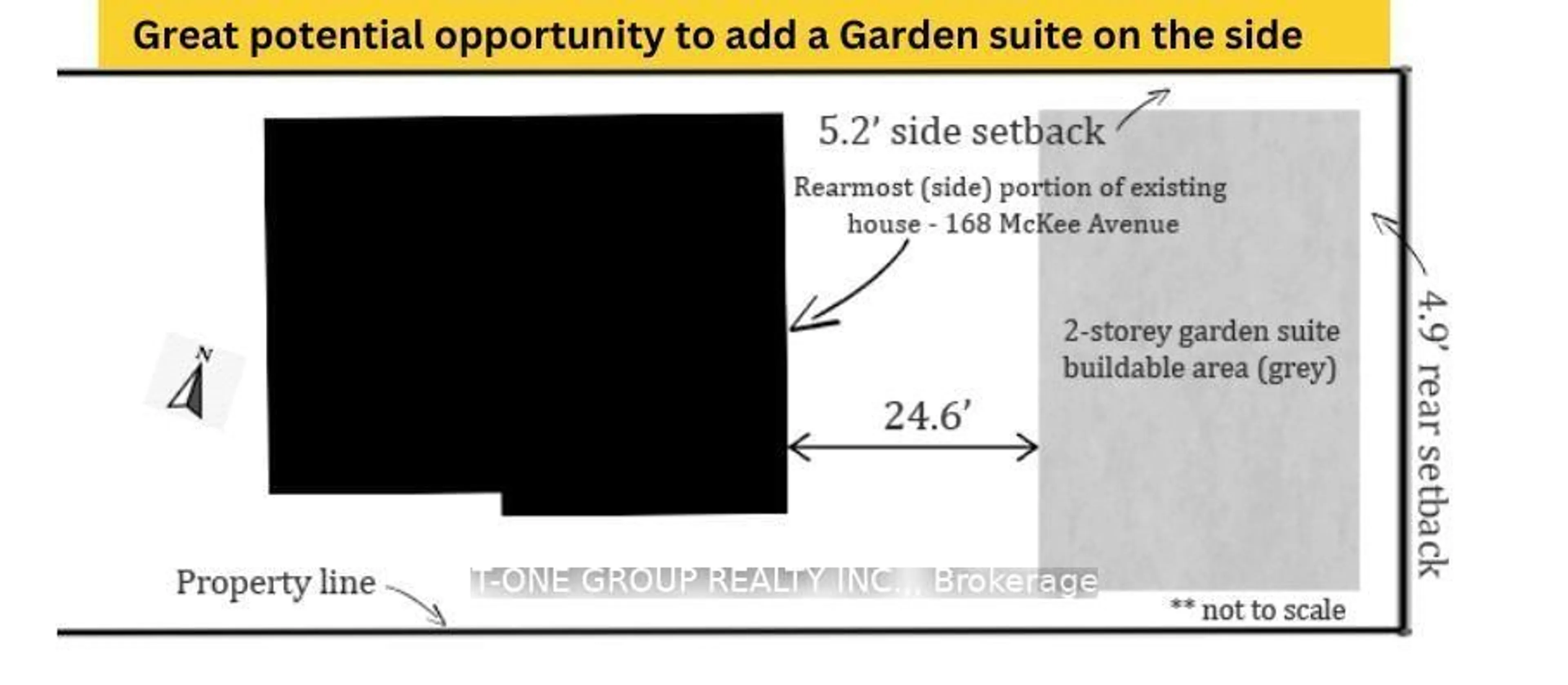 Floor plan for 168 Mckee Ave, Toronto Ontario M2N 4C7