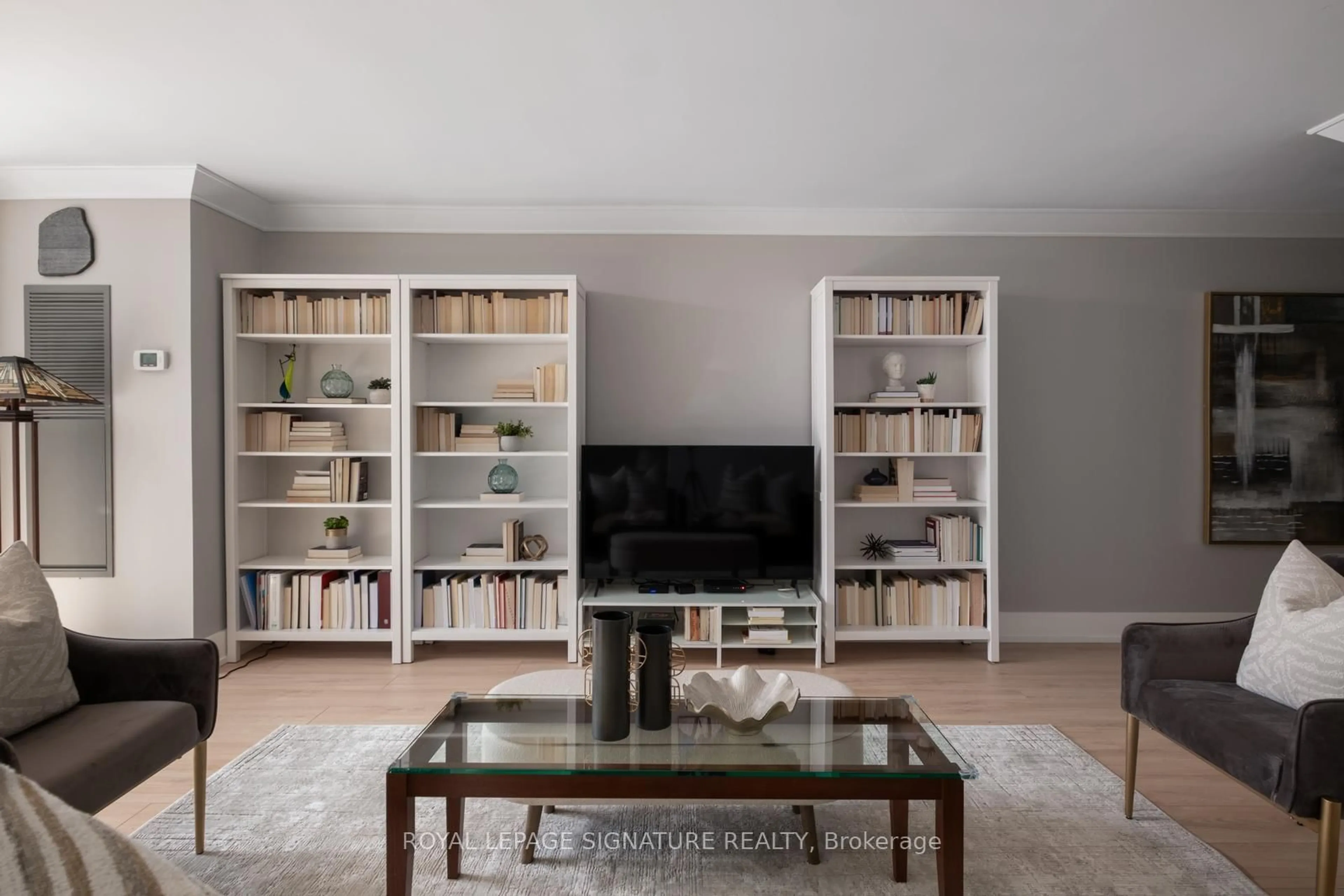 Living room with furniture, unknown for 110 Bloor St #1201, Toronto Ontario M5S 2W7