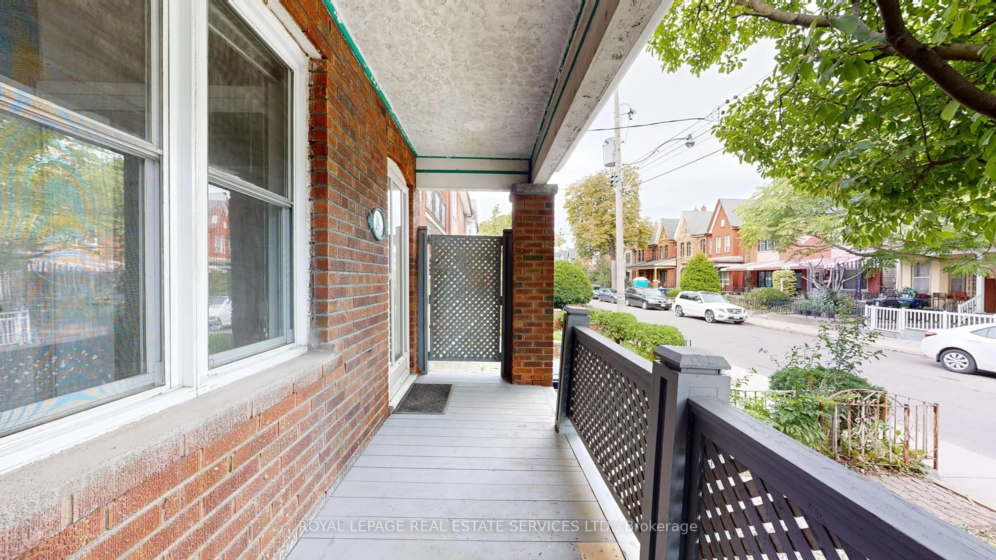 Home with brick exterior material, street for 196 Markham St, Toronto Ontario M6J 2G6
