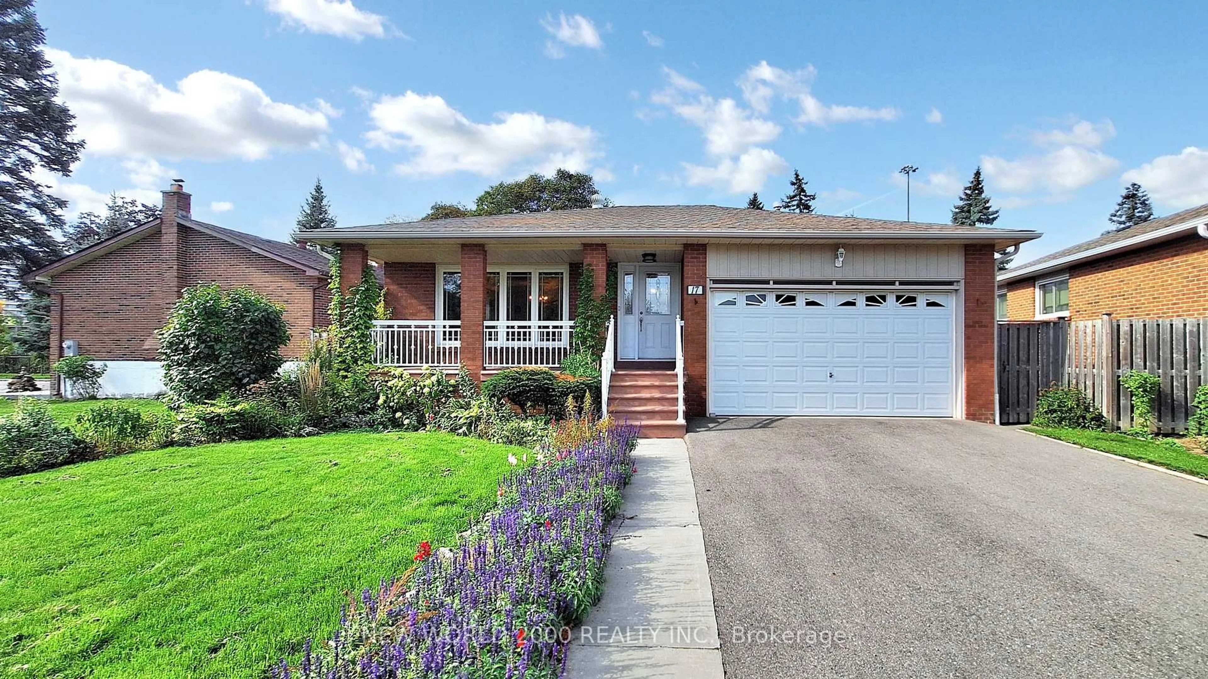 Home with brick exterior material, street for 17 Squirewood Rd, Toronto Ontario M2J 4T2
