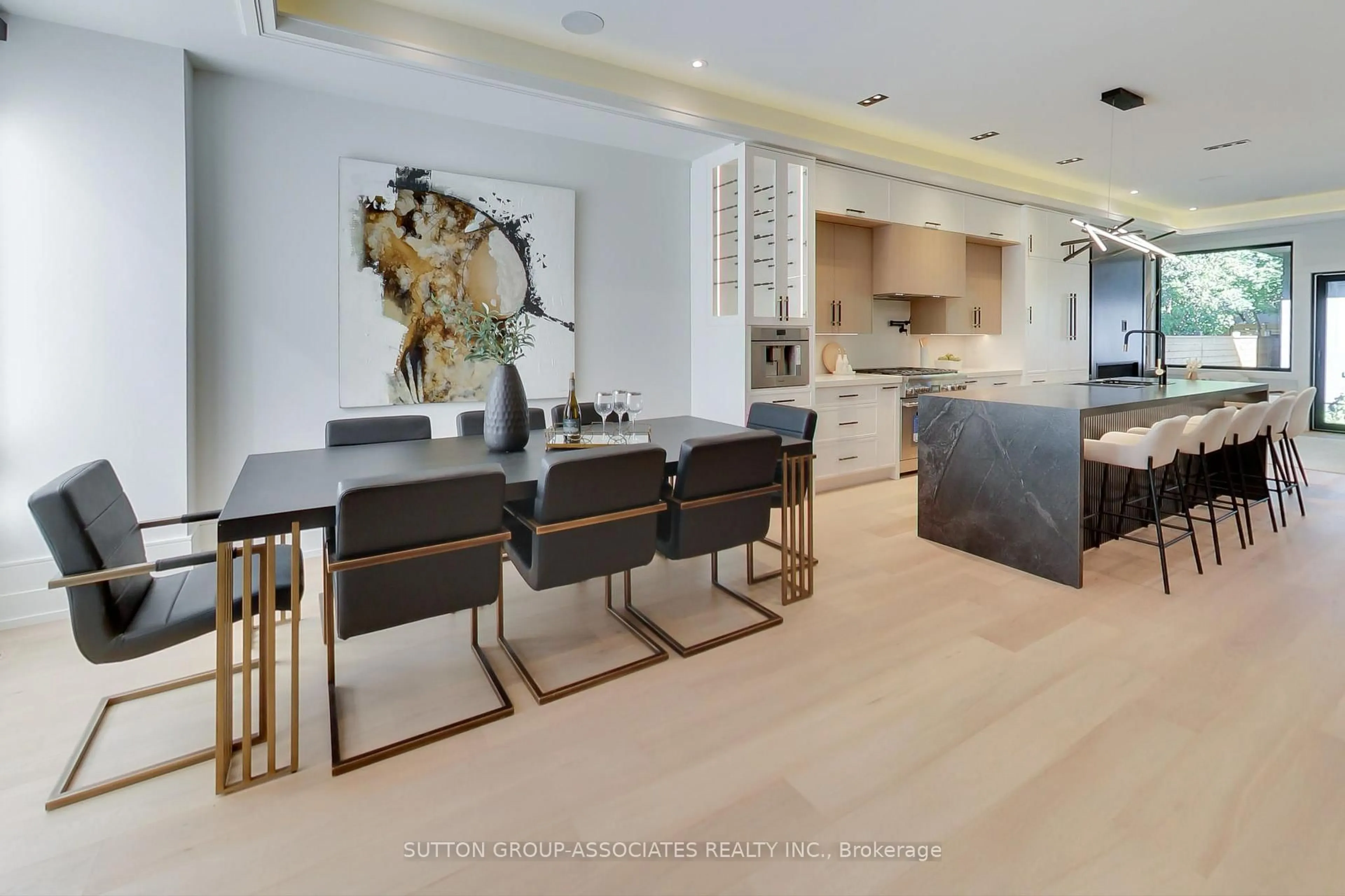 Contemporary kitchen, ceramic/tile floor for 199 Arlington Ave, Toronto Ontario M6C 2Z4