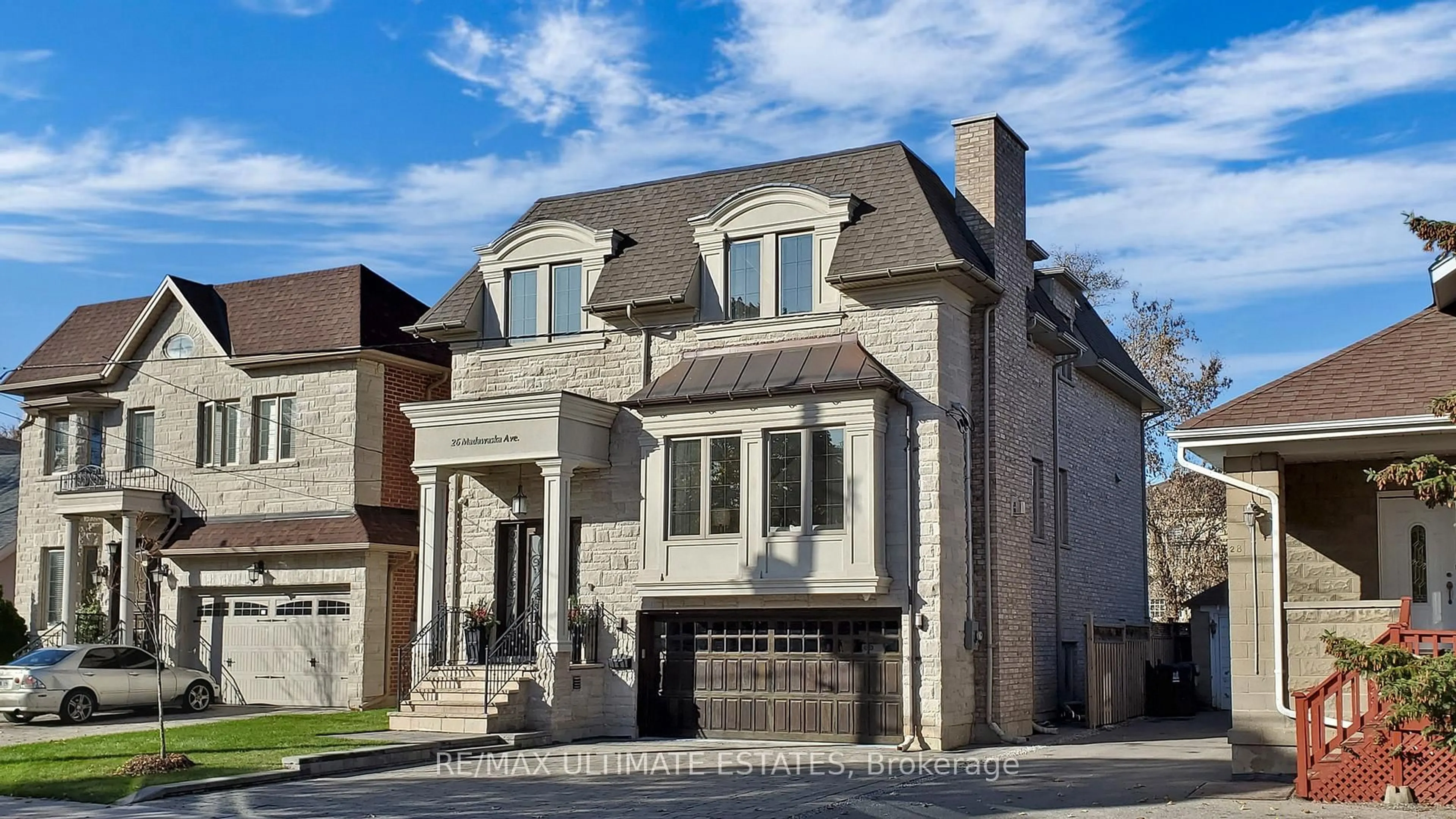 Home with brick exterior material, street for 26 Madawaska Ave, Toronto Ontario M2M 2P9