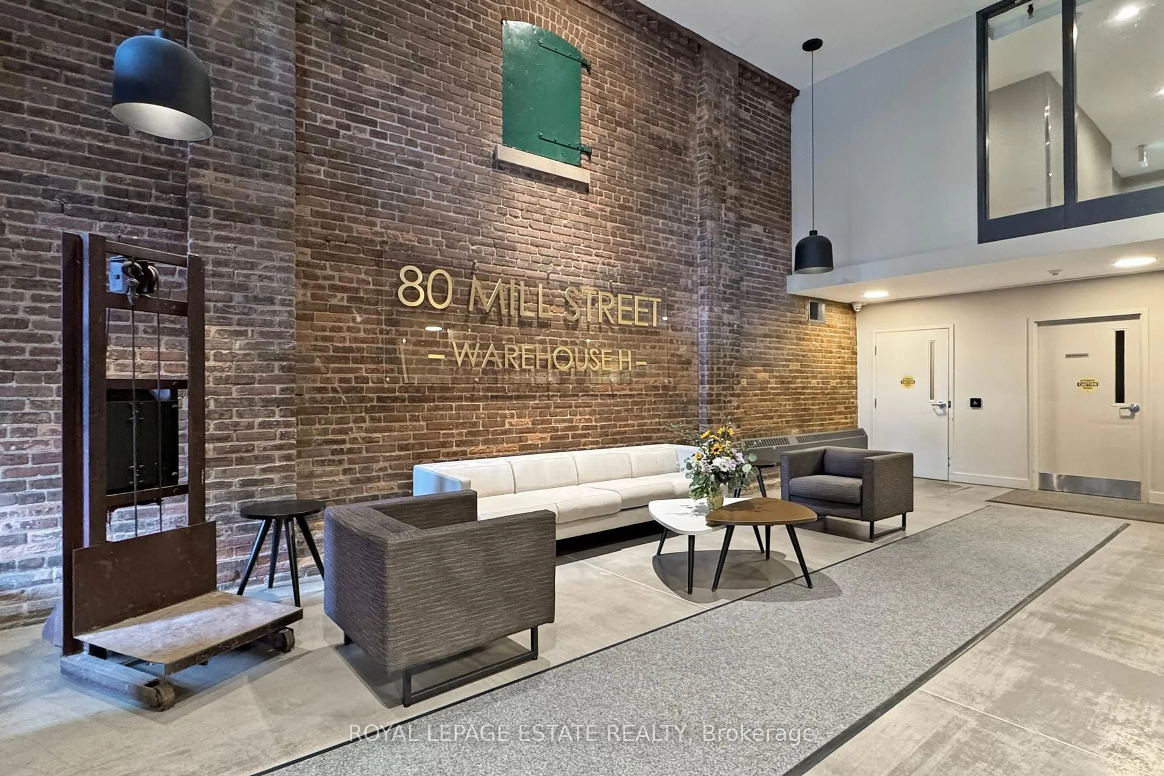 Lobby for 80 Mill St #SP01, Toronto Ontario M5A 4T3