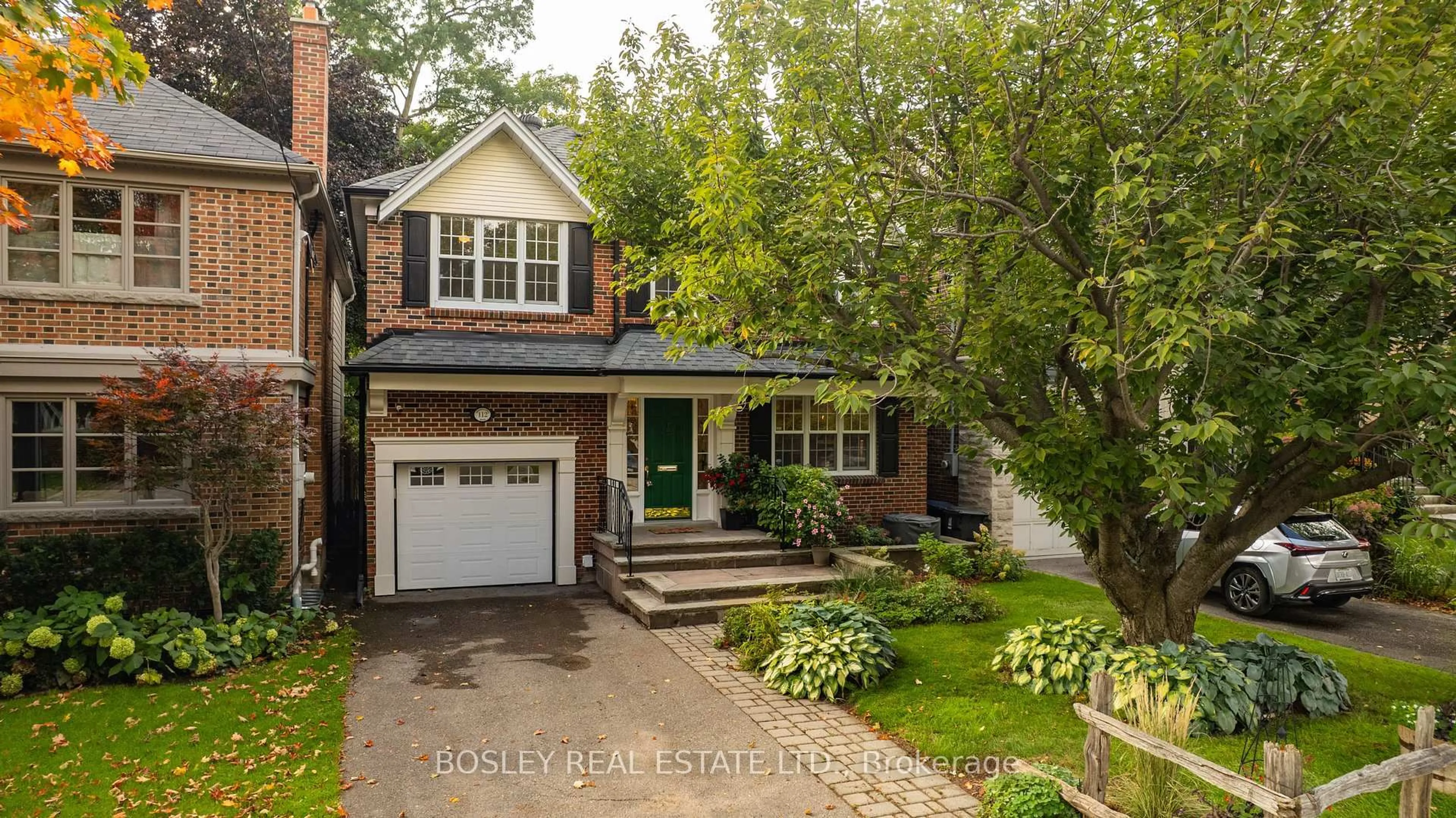 Home with brick exterior material, street for 112 Brentcliffe Rd, Toronto Ontario M4G 3Y9