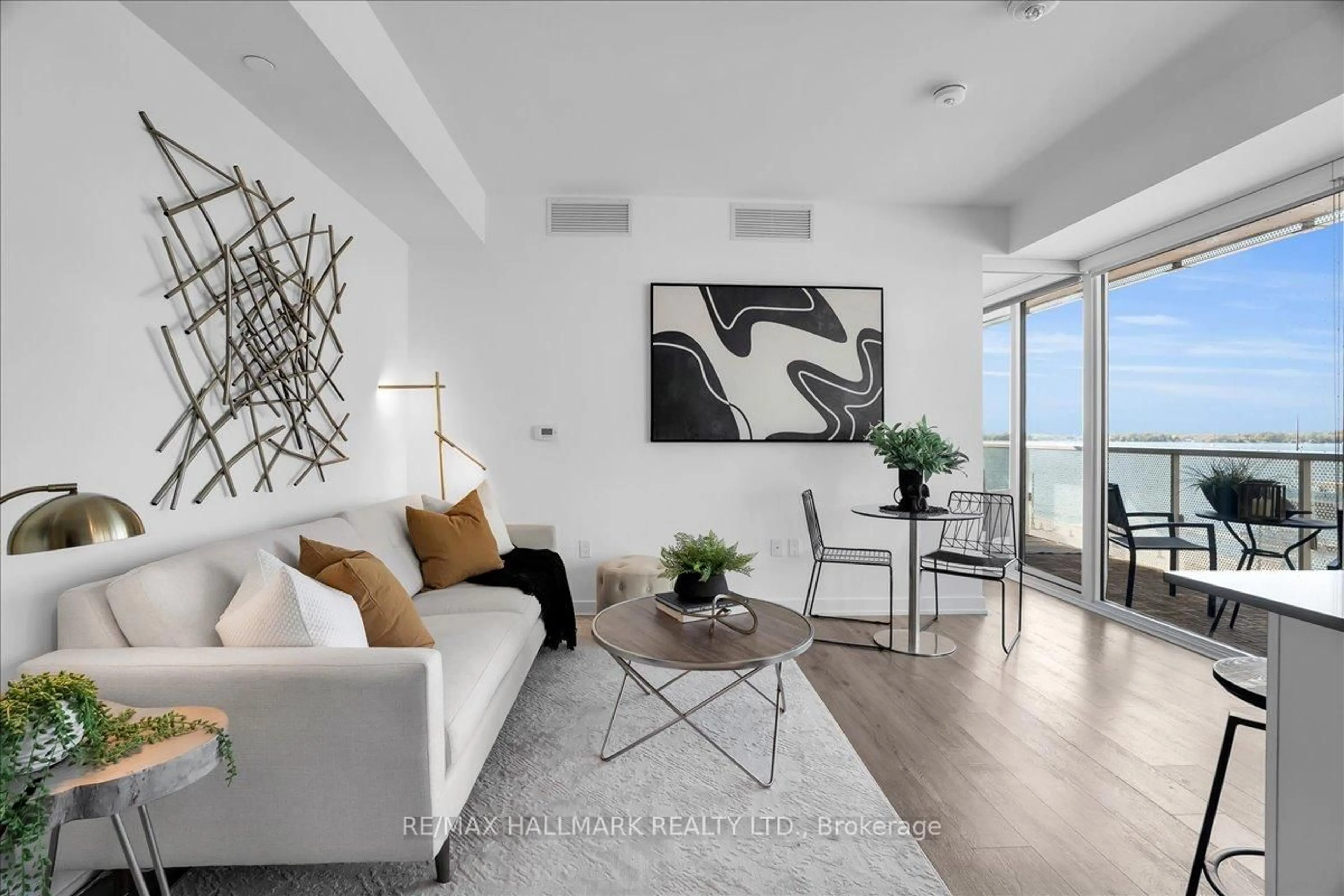 Living room with furniture, unknown for 15 Queens Quay #311, Toronto Ontario M5E 0A4