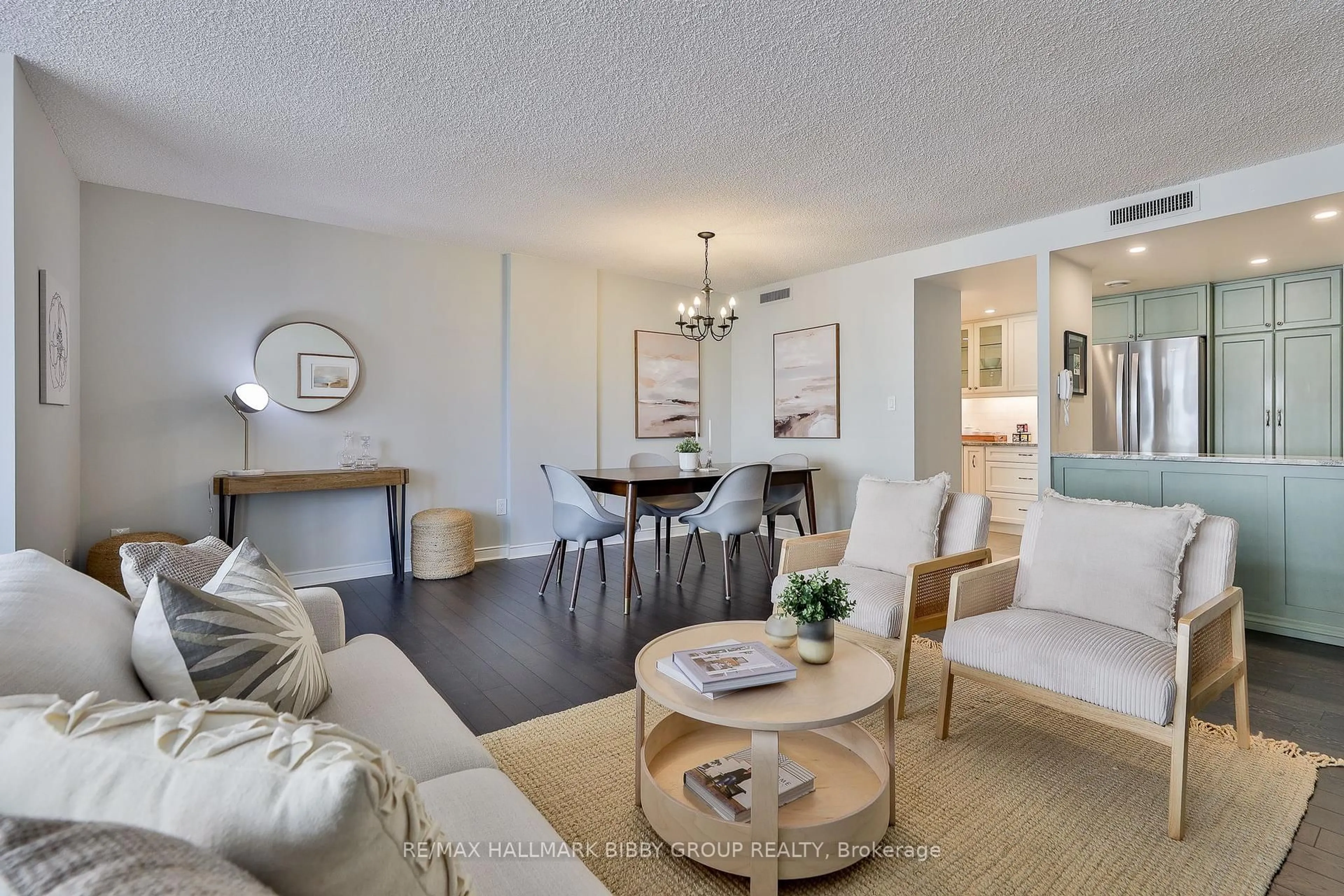 Living room with furniture, unknown for 135 George St #506, Toronto Ontario M5A 4E8
