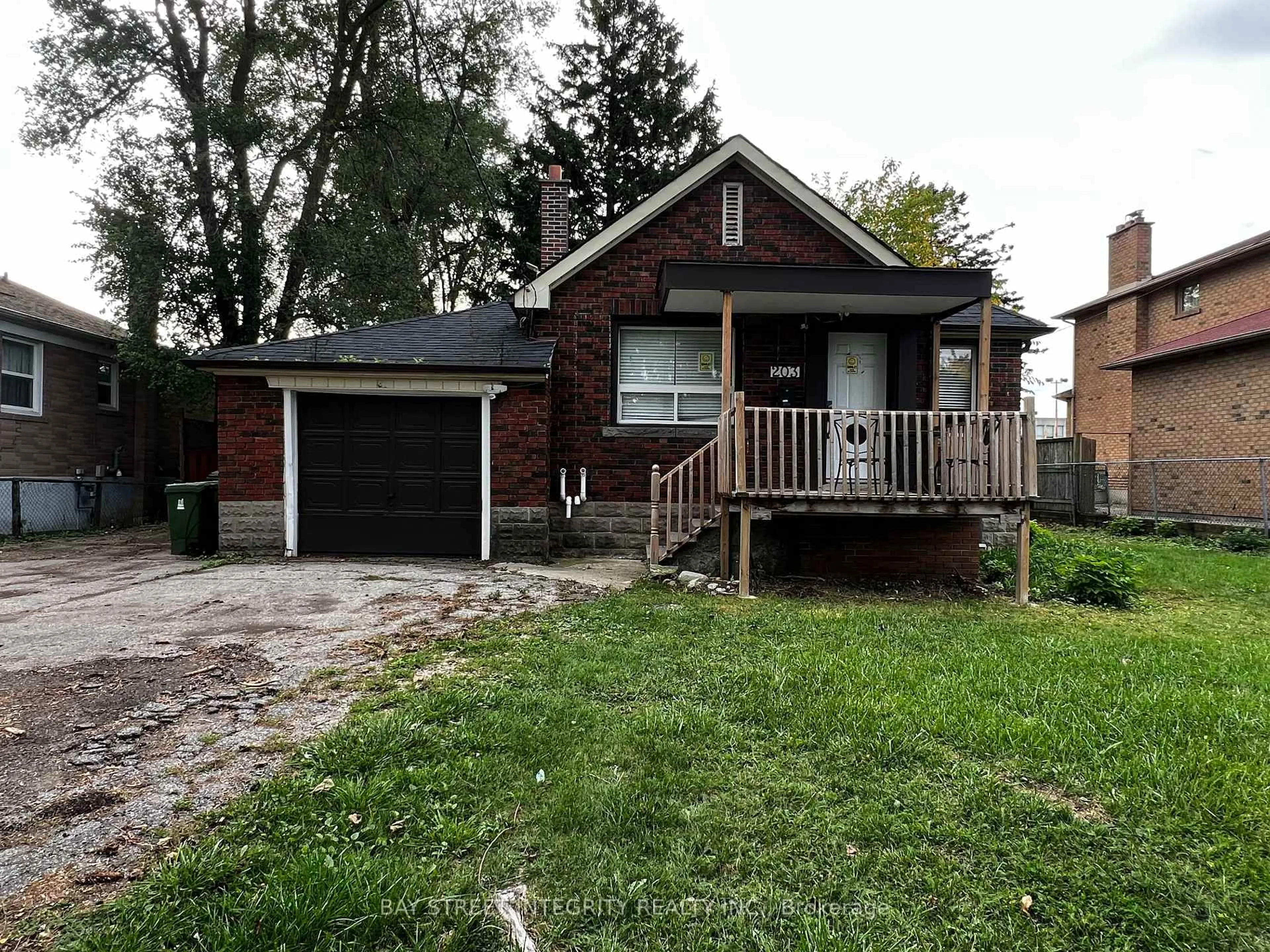 Home with brick exterior material, street for 203 Drewry Ave, Toronto Ontario M2M 1E3