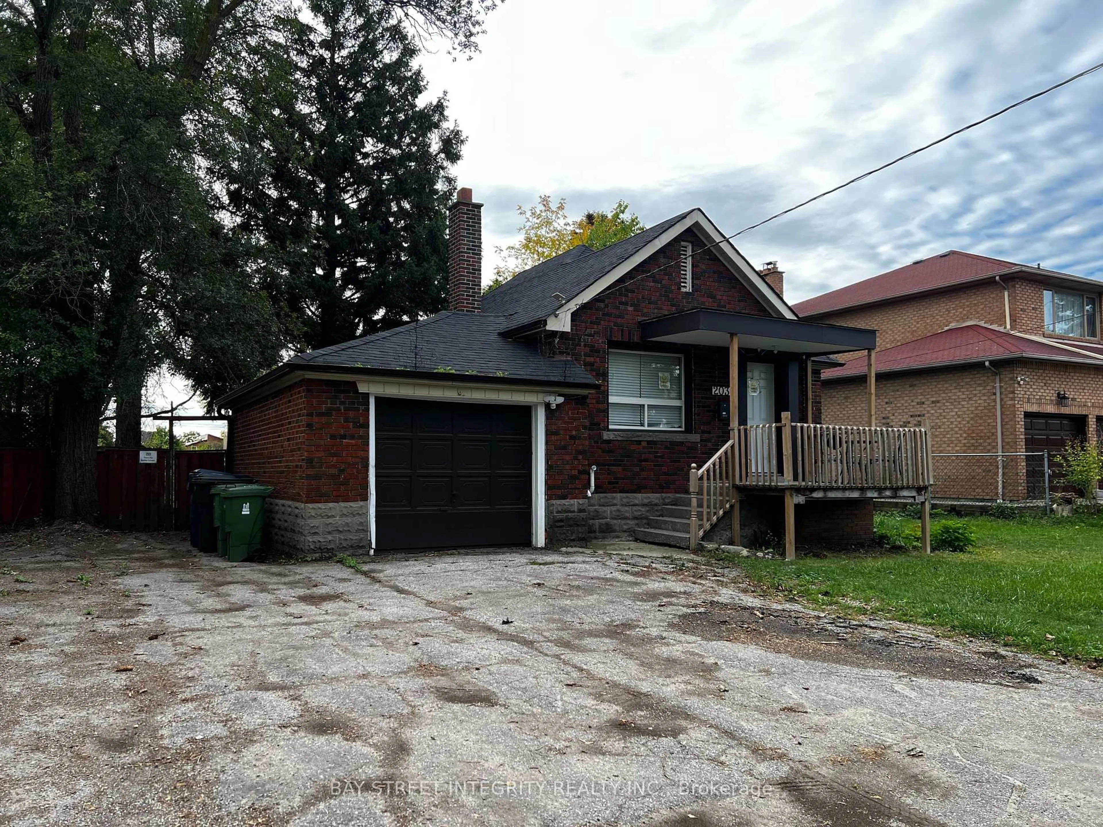 Home with brick exterior material, street for 203 Drewry Ave, Toronto Ontario M2M 1E3