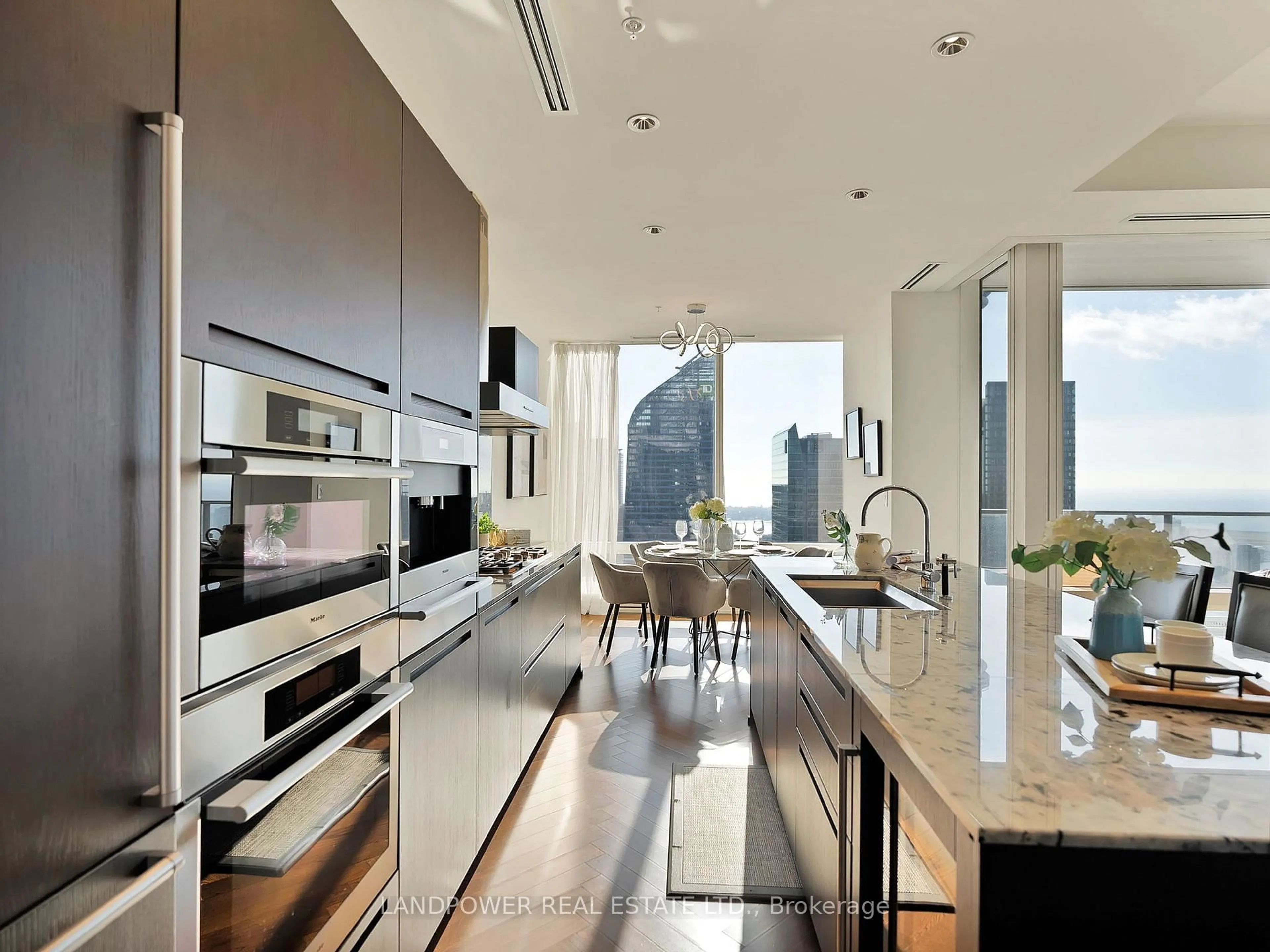 Contemporary kitchen, unknown for 180 University Ave #5101, Toronto Ontario M5H 0A2