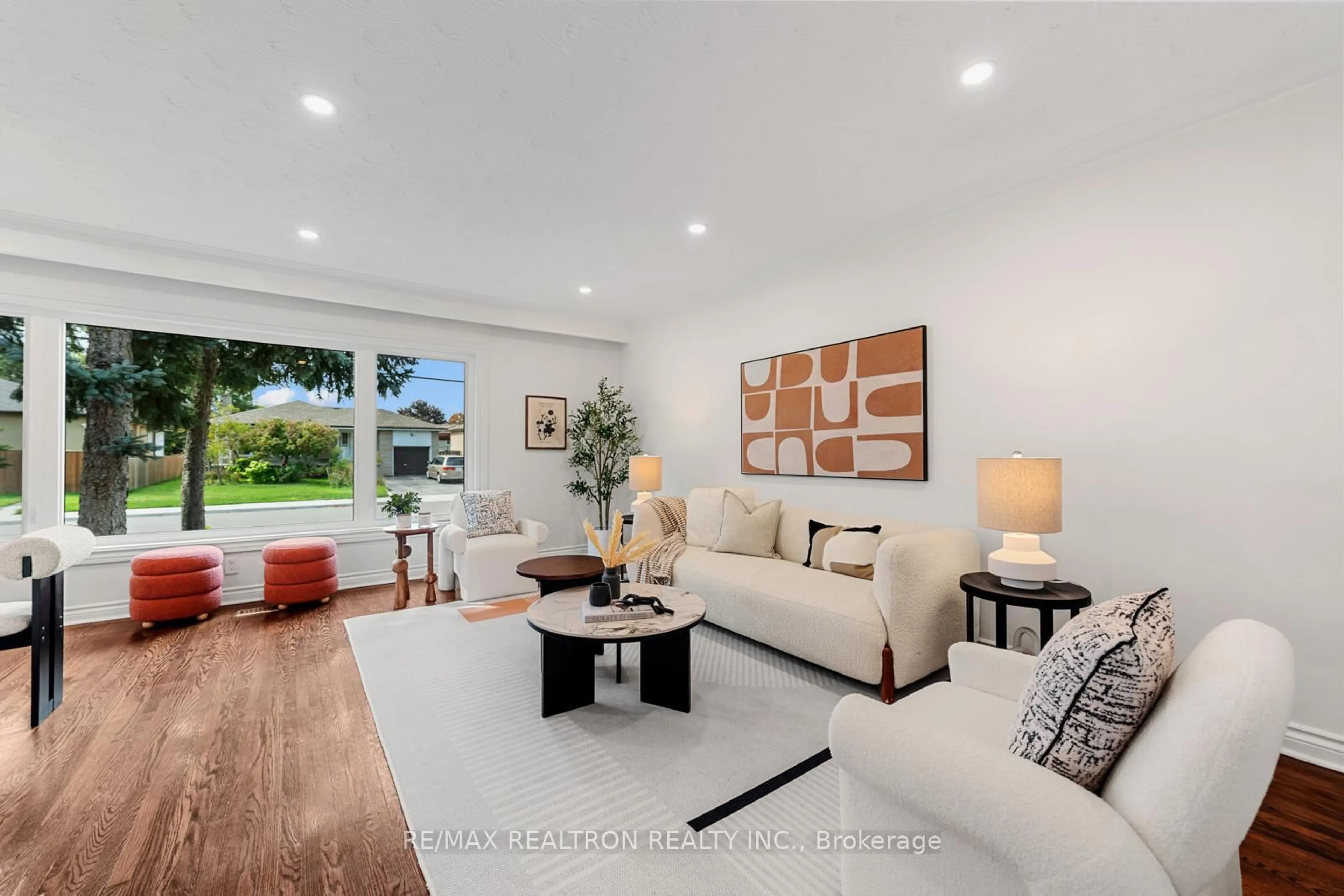 Living room with furniture, unknown for 195 Honiton St, Toronto Ontario M3H 5N5