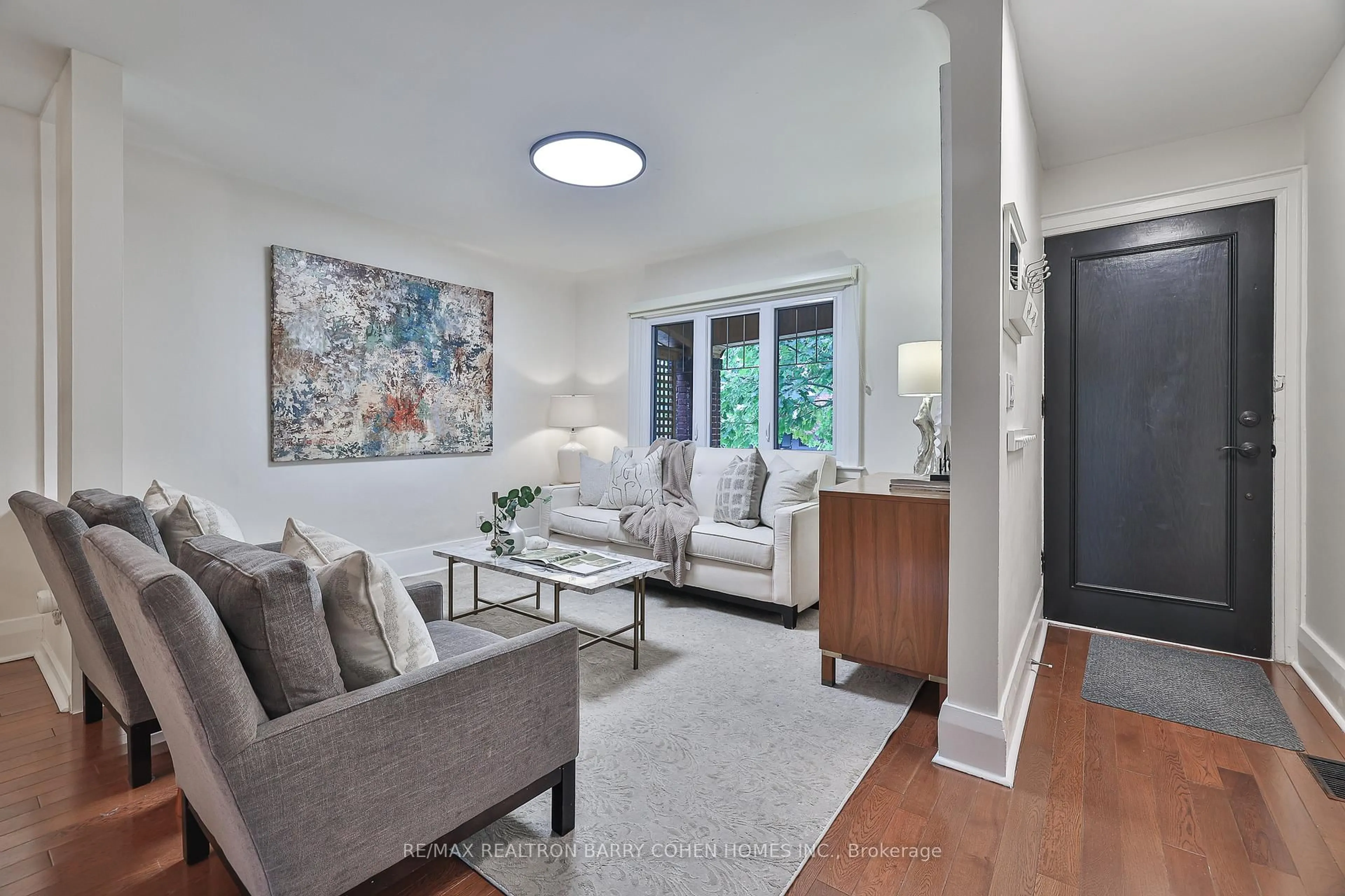 Living room with furniture, unknown for 107 Atlas Ave, Toronto Ontario M6C 3P2