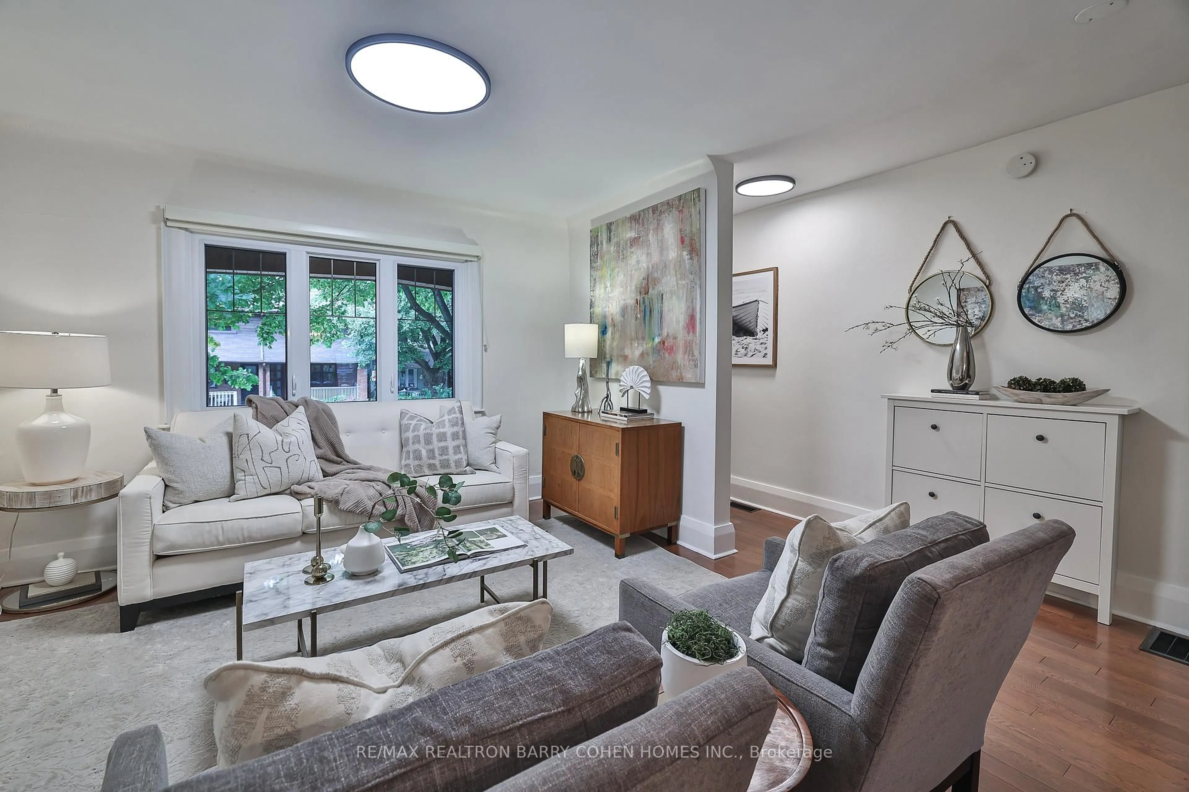 Living room with furniture, unknown for 107 Atlas Ave, Toronto Ontario M6C 3P2