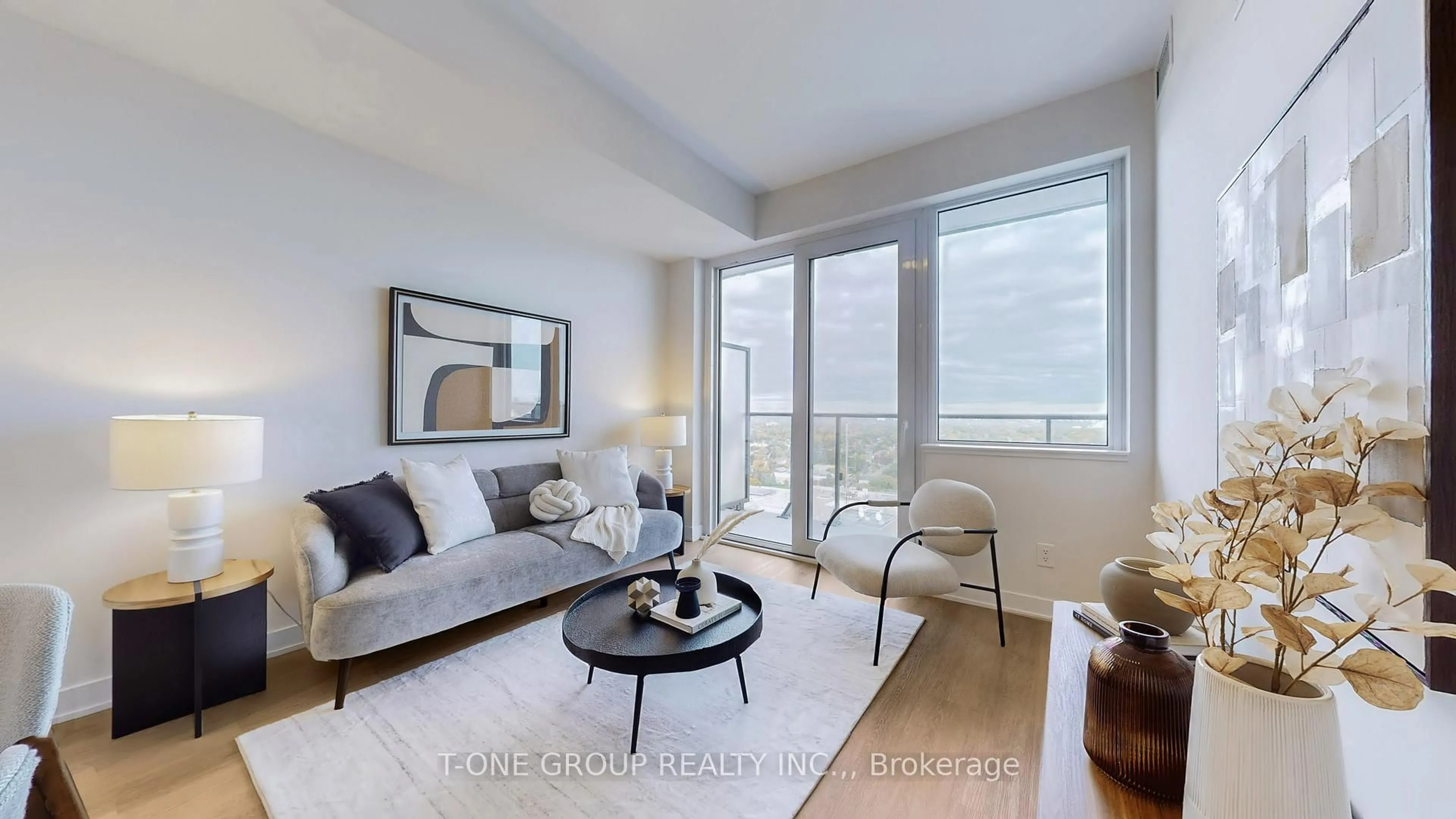 Living room with furniture, unknown for 15 Ellerslie Ave #2711, Toronto Ontario M2N 0E7