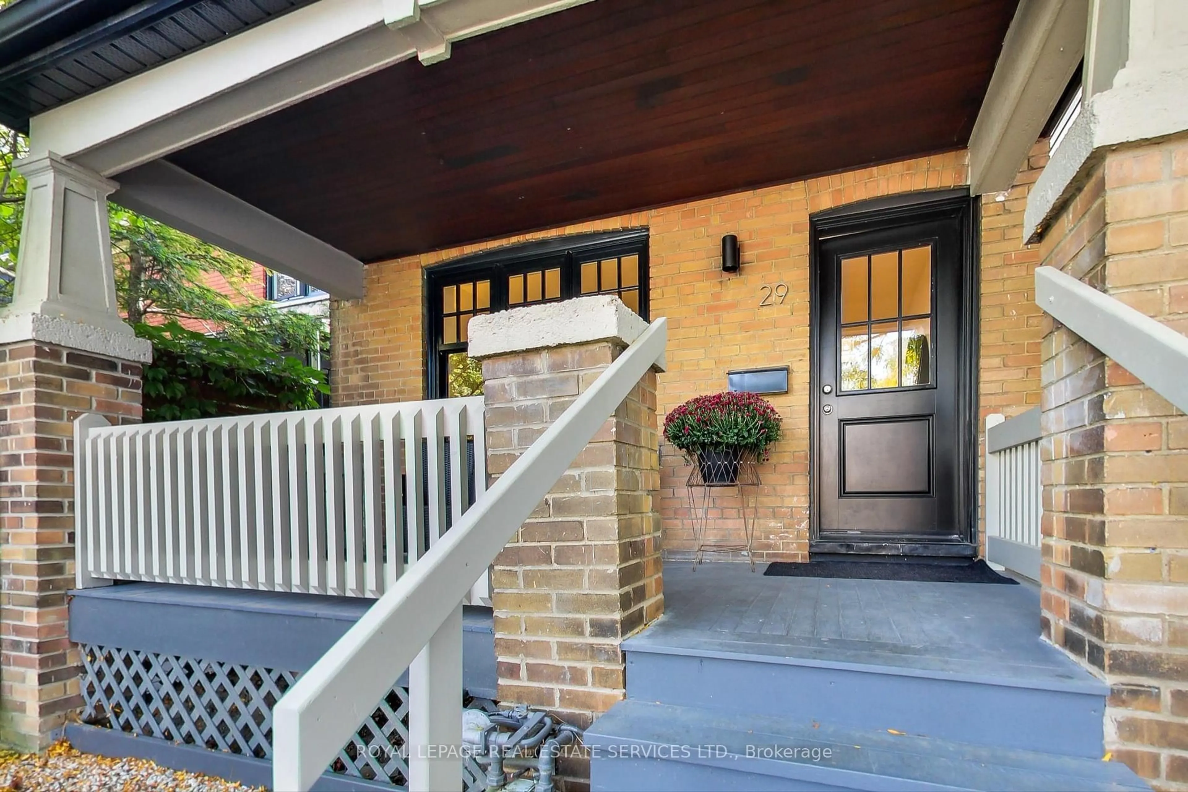 Home with brick exterior material, street for 29 Hocken Ave, Toronto Ontario M6G 2K1