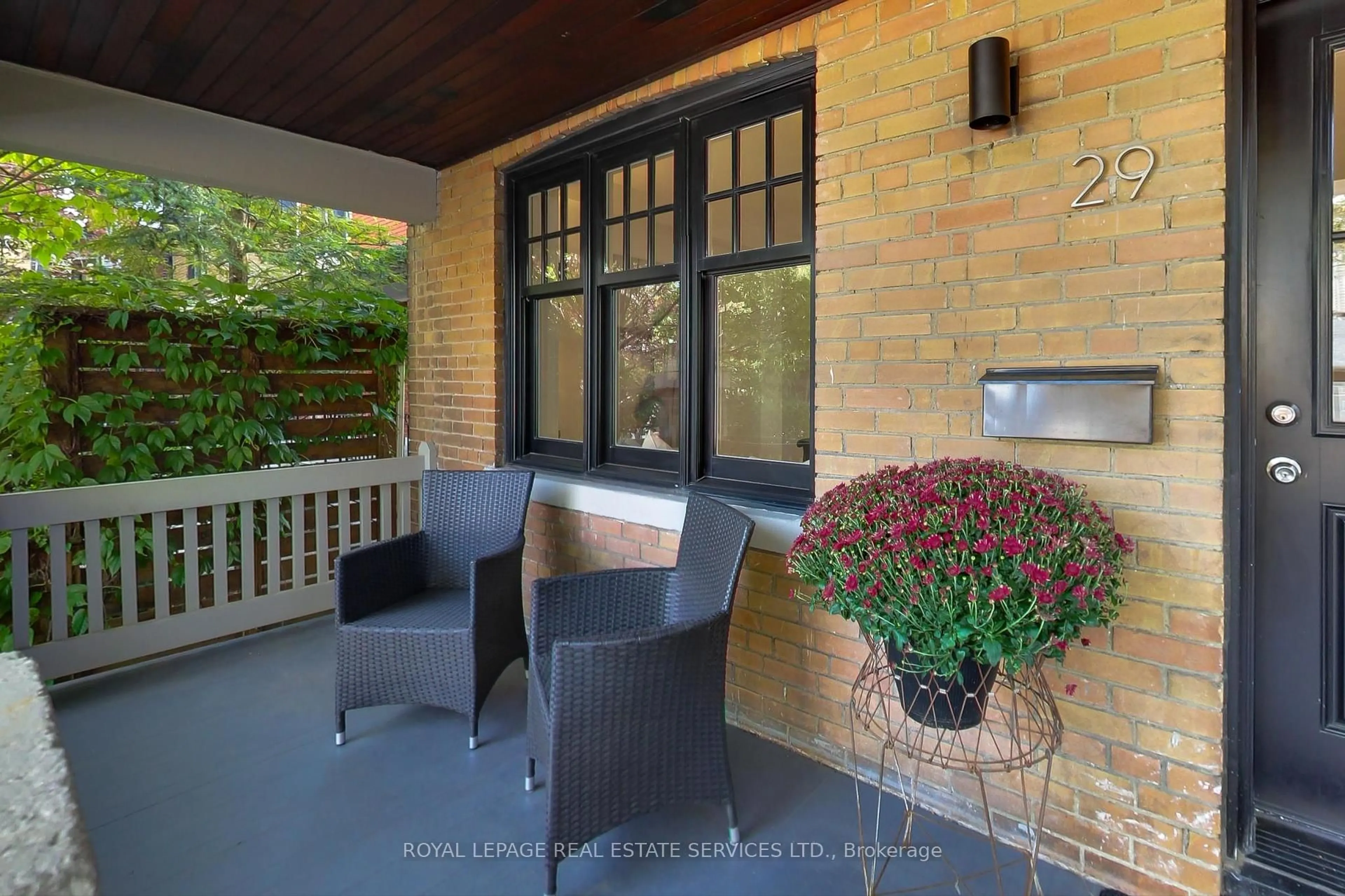 Patio, street for 29 Hocken Ave, Toronto Ontario M6G 2K1