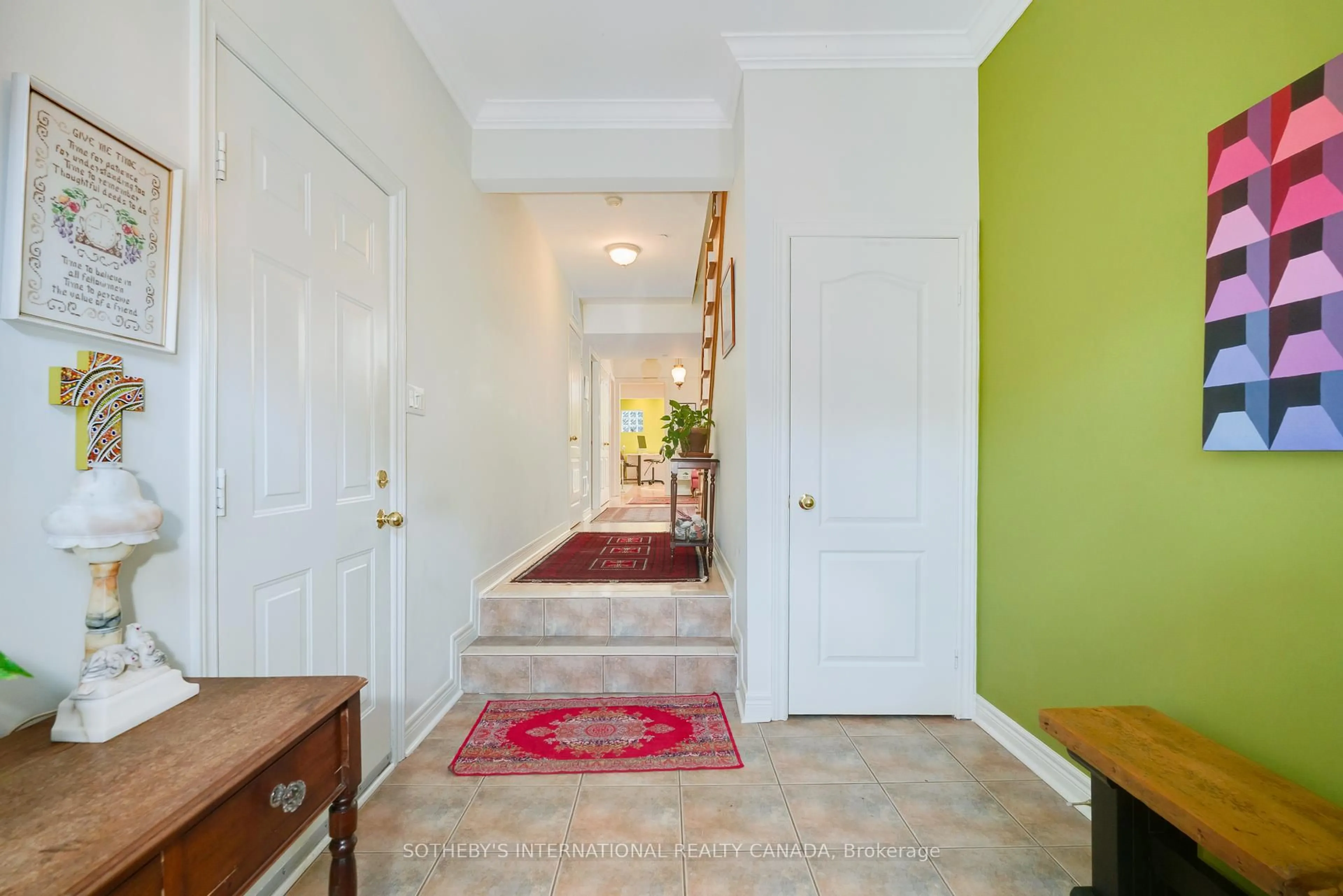 Indoor entryway for 33 Broadcast Lane, Toronto Ontario M4X 1X7