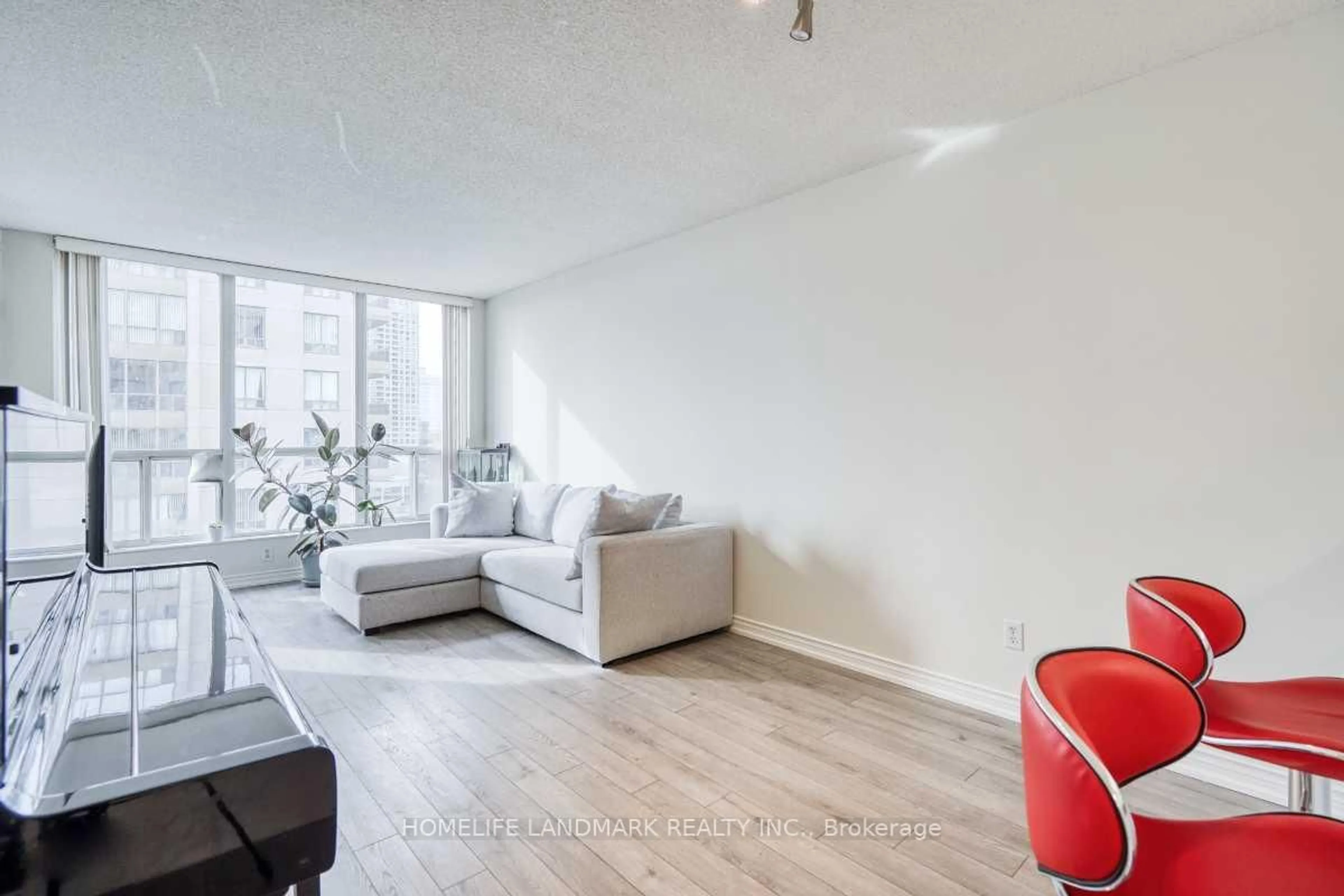 Living room with furniture, unknown for 260 Doris Ave #1503, Toronto Ontario M2N 6X9