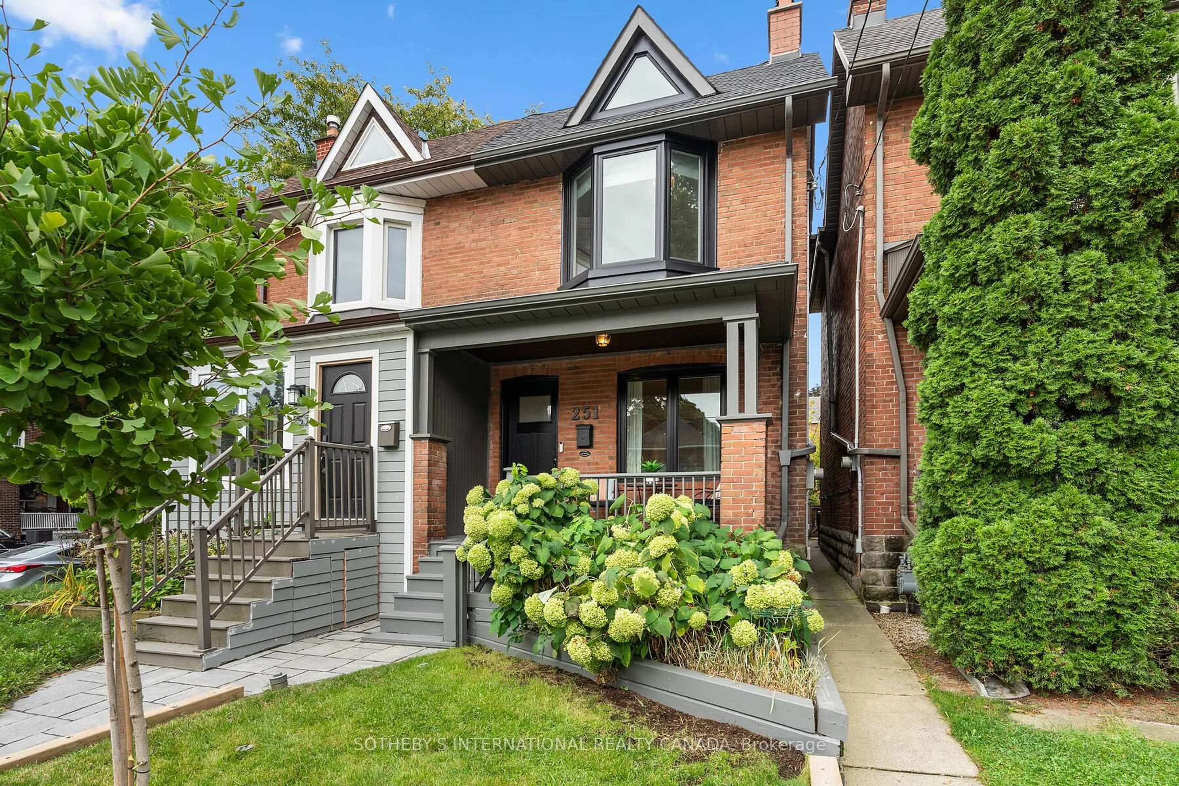 Home with brick exterior material, street for 251 Bowood Ave, Toronto Ontario M4N 1Y7