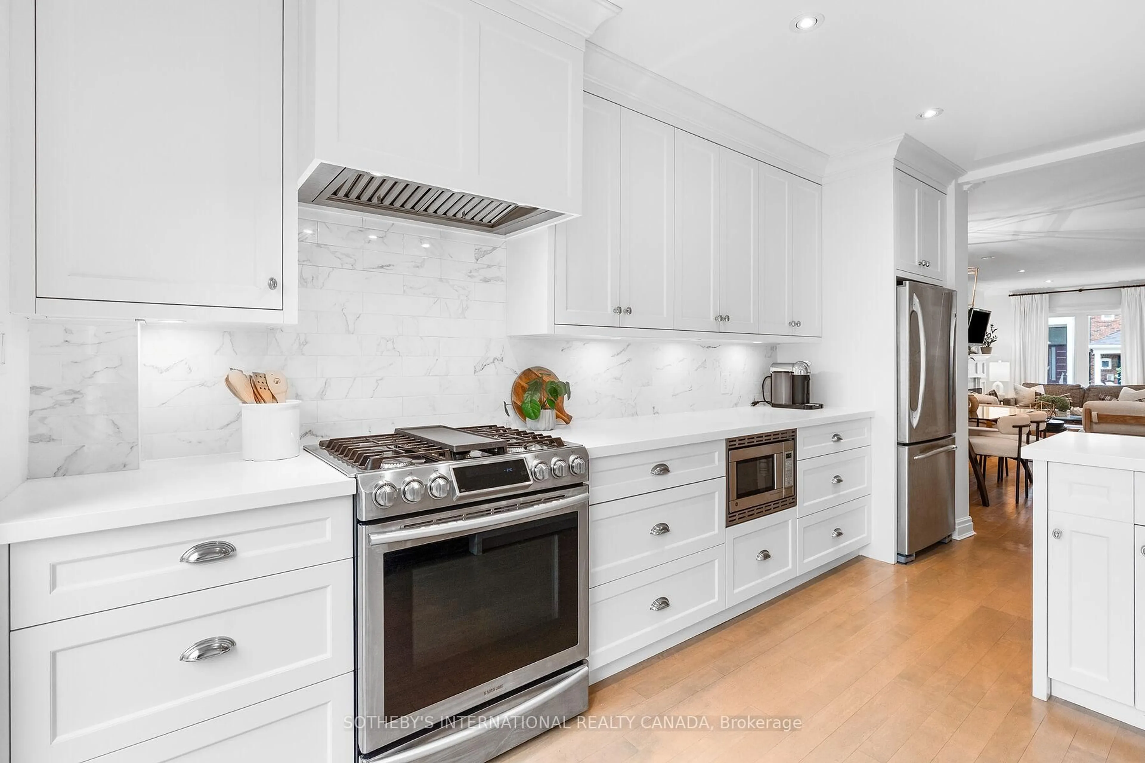 Contemporary kitchen, ceramic/tile floor for 251 Bowood Ave, Toronto Ontario M4N 1Y7