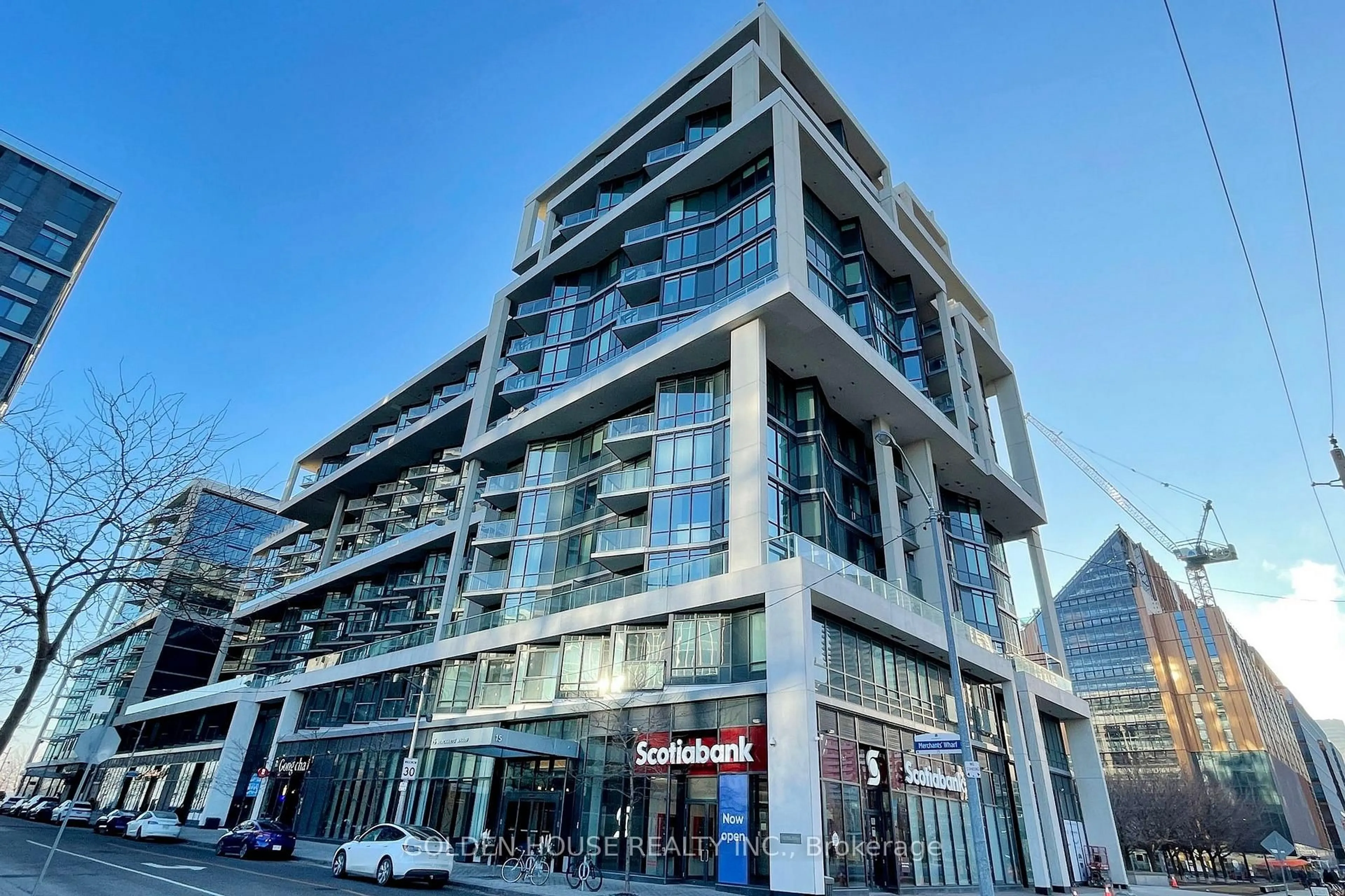 Indoor foyer for 55 Merchants' Wharf #524, Toronto Ontario M5A 0P2