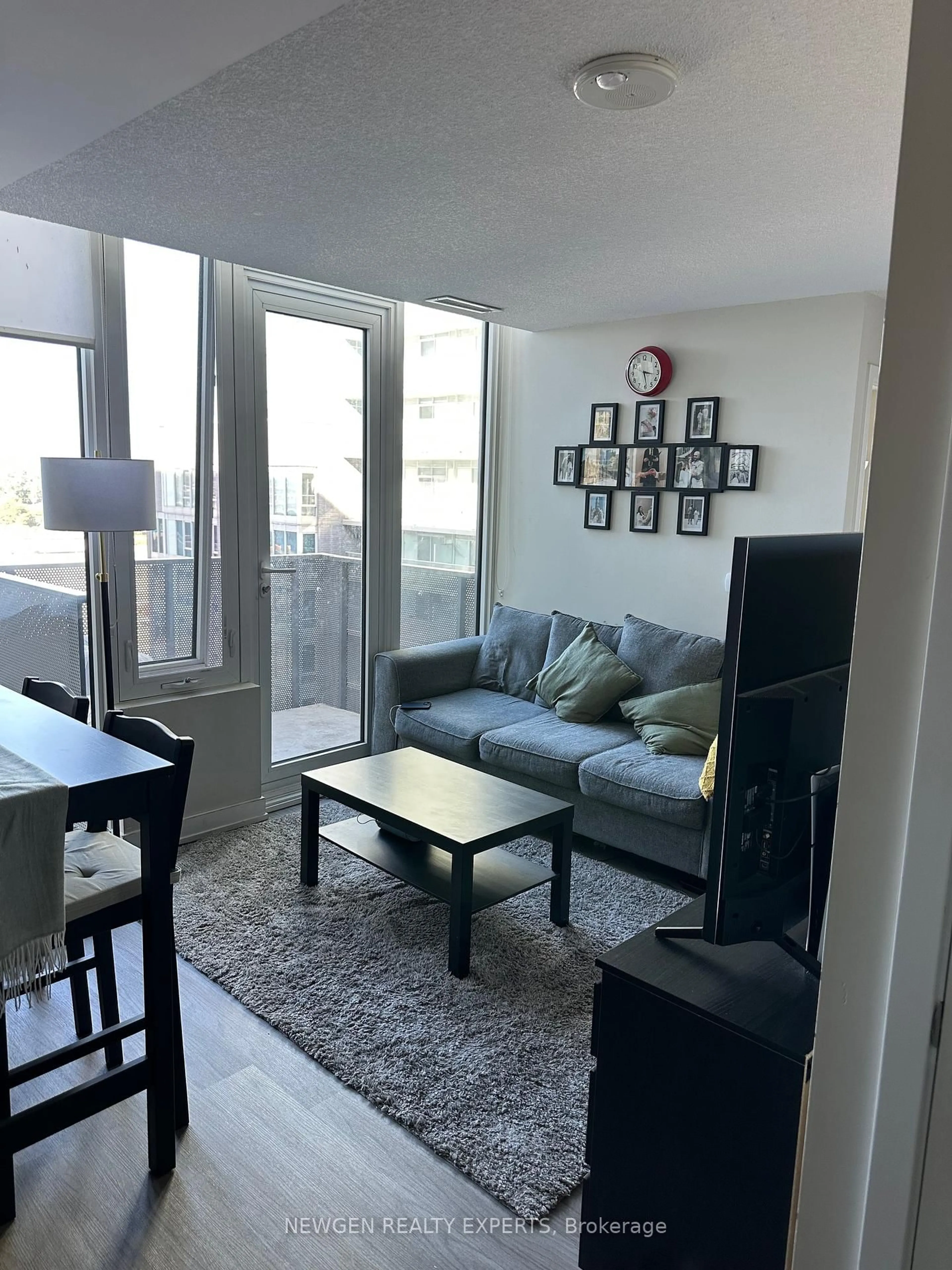 Living room with furniture, unknown for 38 Monte Kwinter Crt #702, Toronto Ontario M3H 0E2