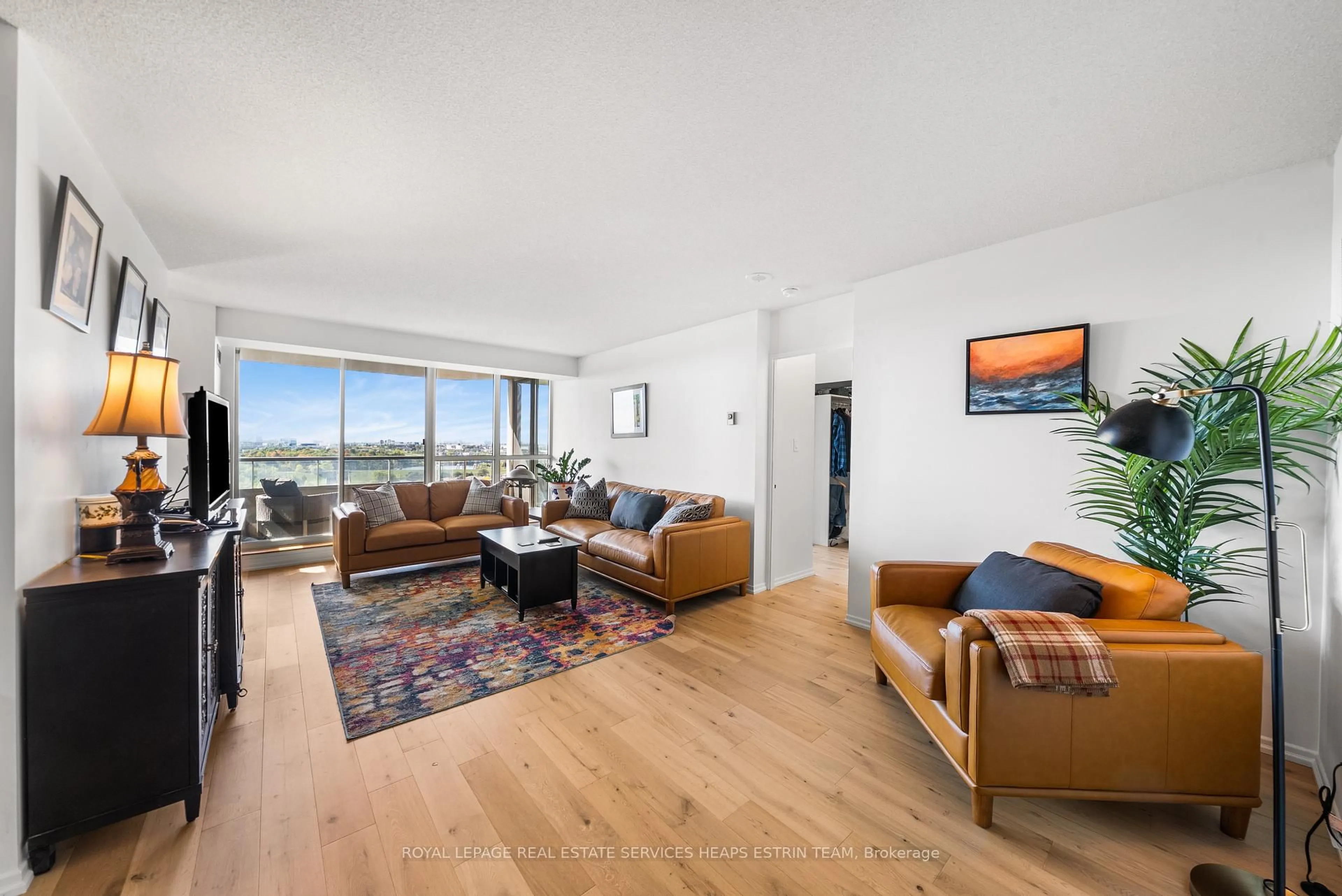 Living room with furniture, unknown for 10 Torresdale Ave #1406, Toronto Ontario M2R 3V8
