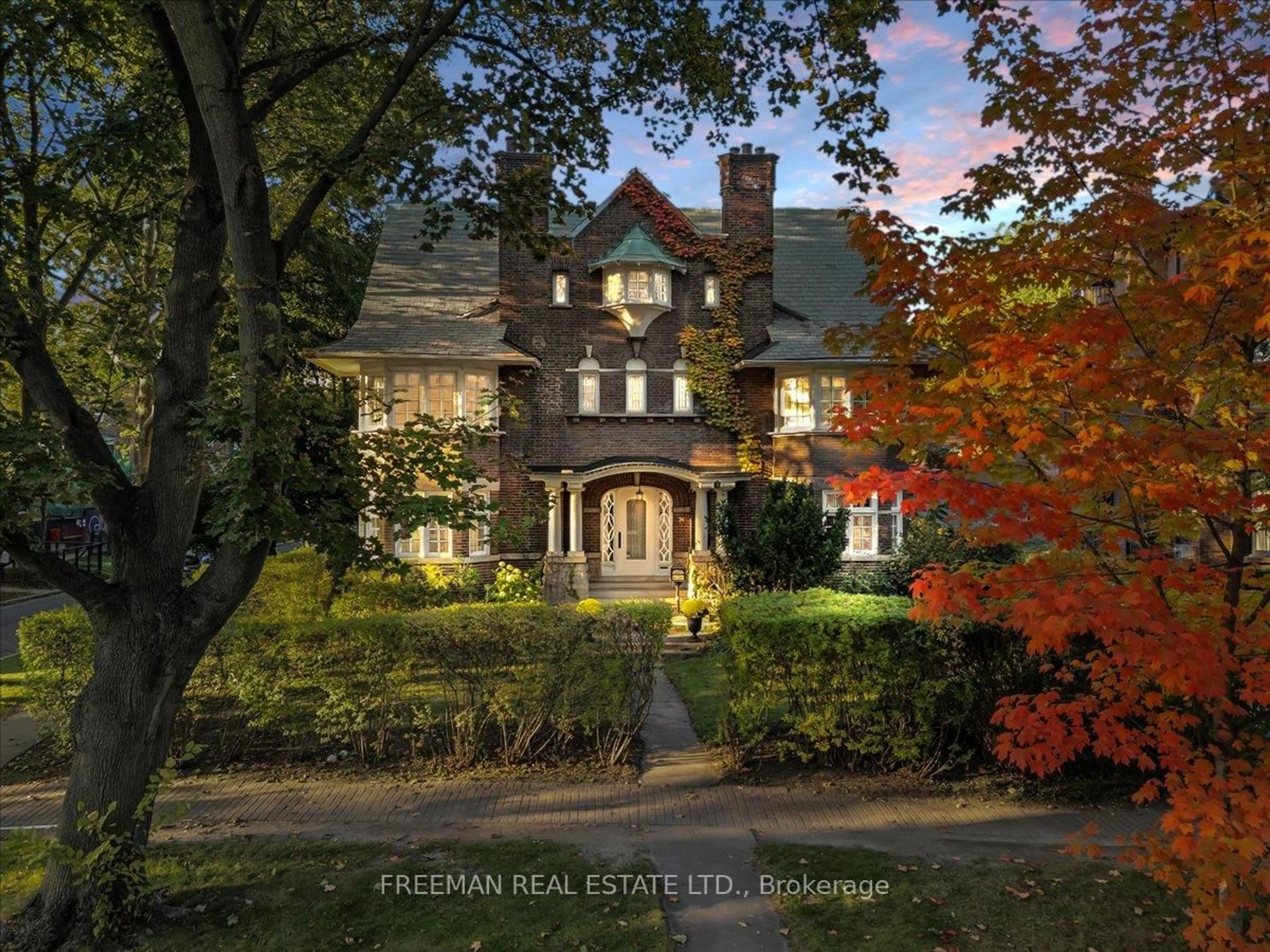Home with brick exterior material, street for 74 Chestnut Park Rd, Toronto Ontario M4W 2R8