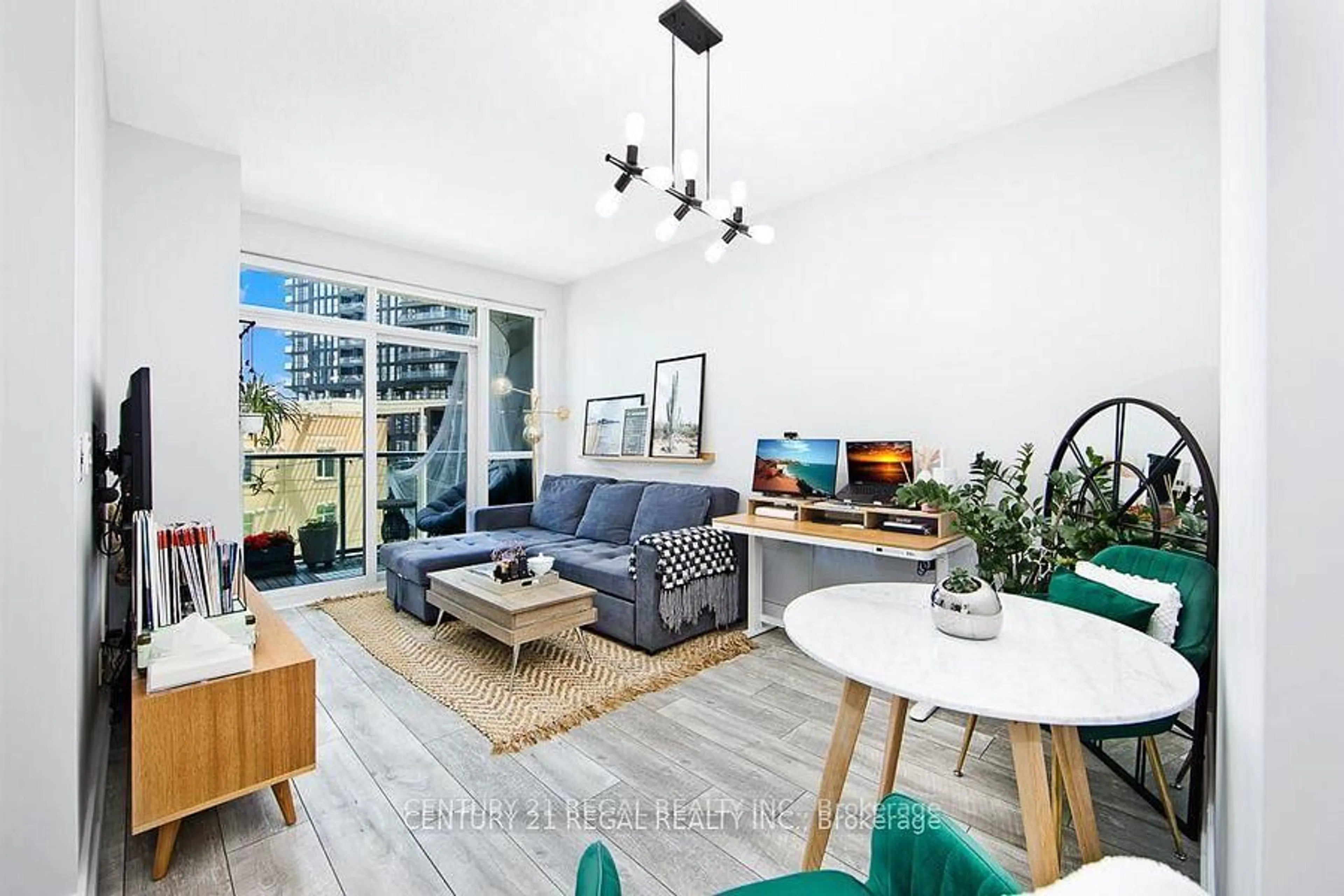 Living room with furniture, unknown for 120 Homewood Ave #406, Toronto Ontario M4Y 2J3