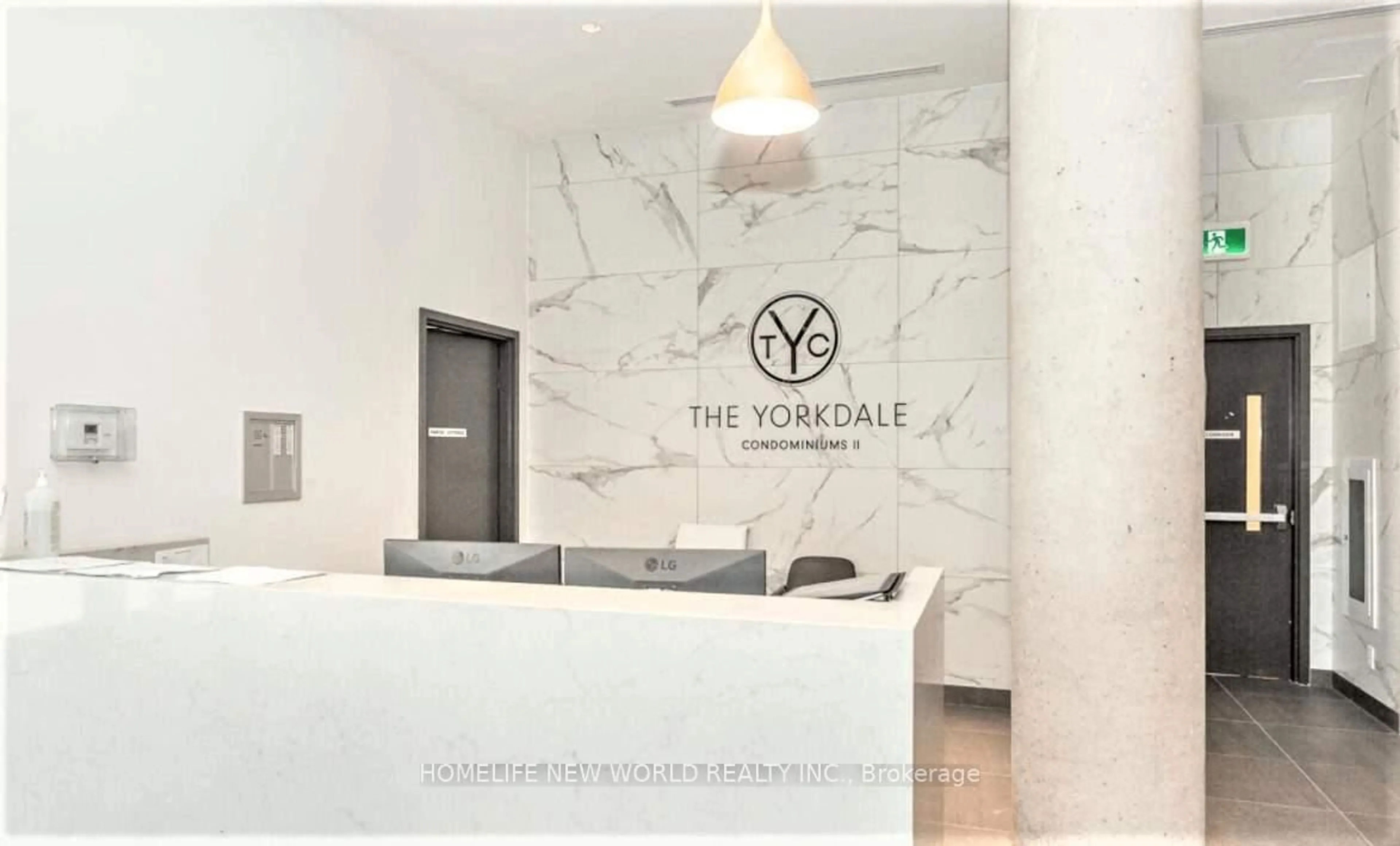 Lobby for 120 Varna Dr #524, Toronto Ontario M6A 0B3