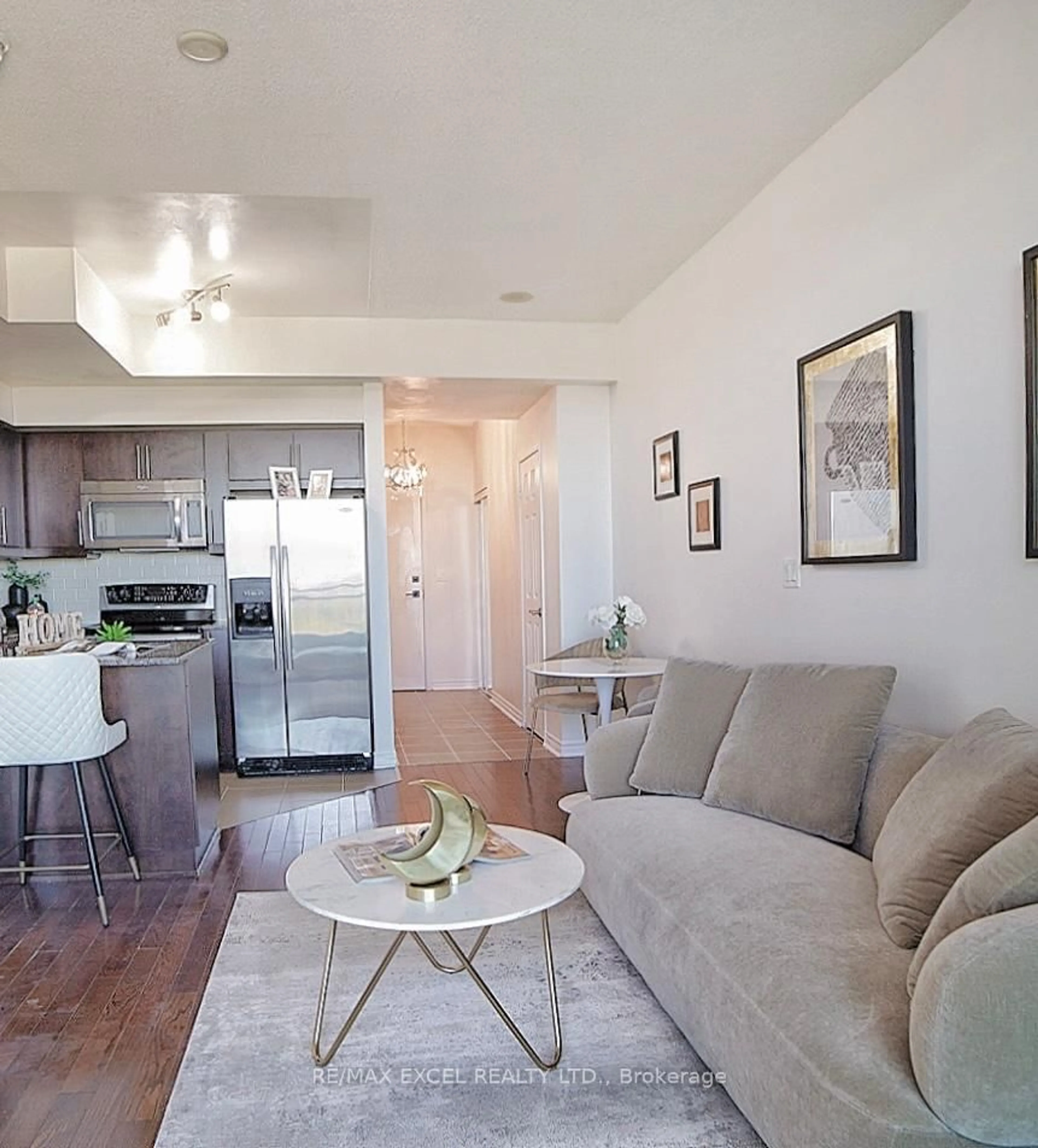 Living room with furniture, unknown for 18 Holmes Ave #2602, Toronto Ontario M2N 0E1