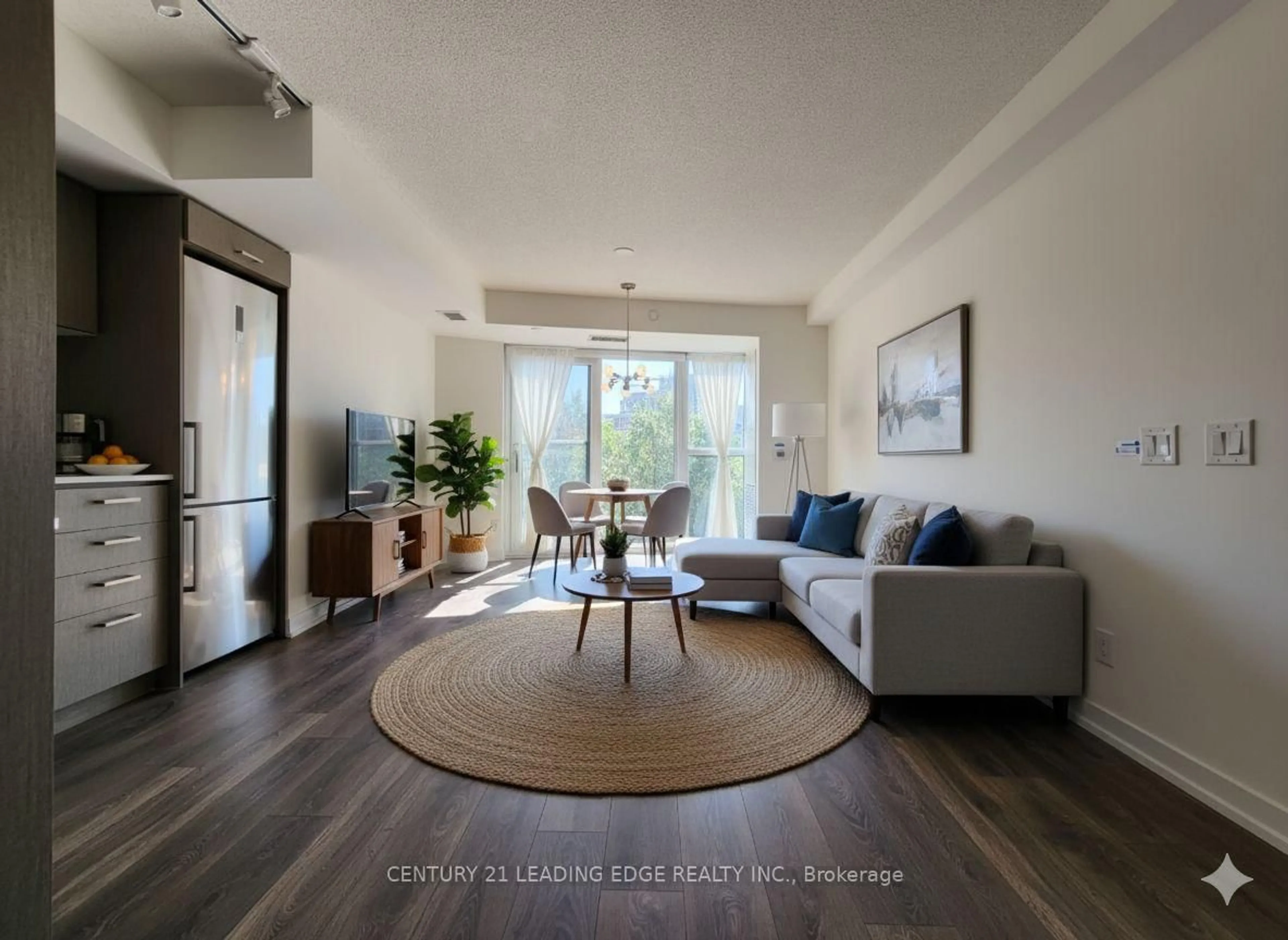 Living room with furniture, unknown for 219 Dundas St #701, Toronto Ontario M5A 0V1