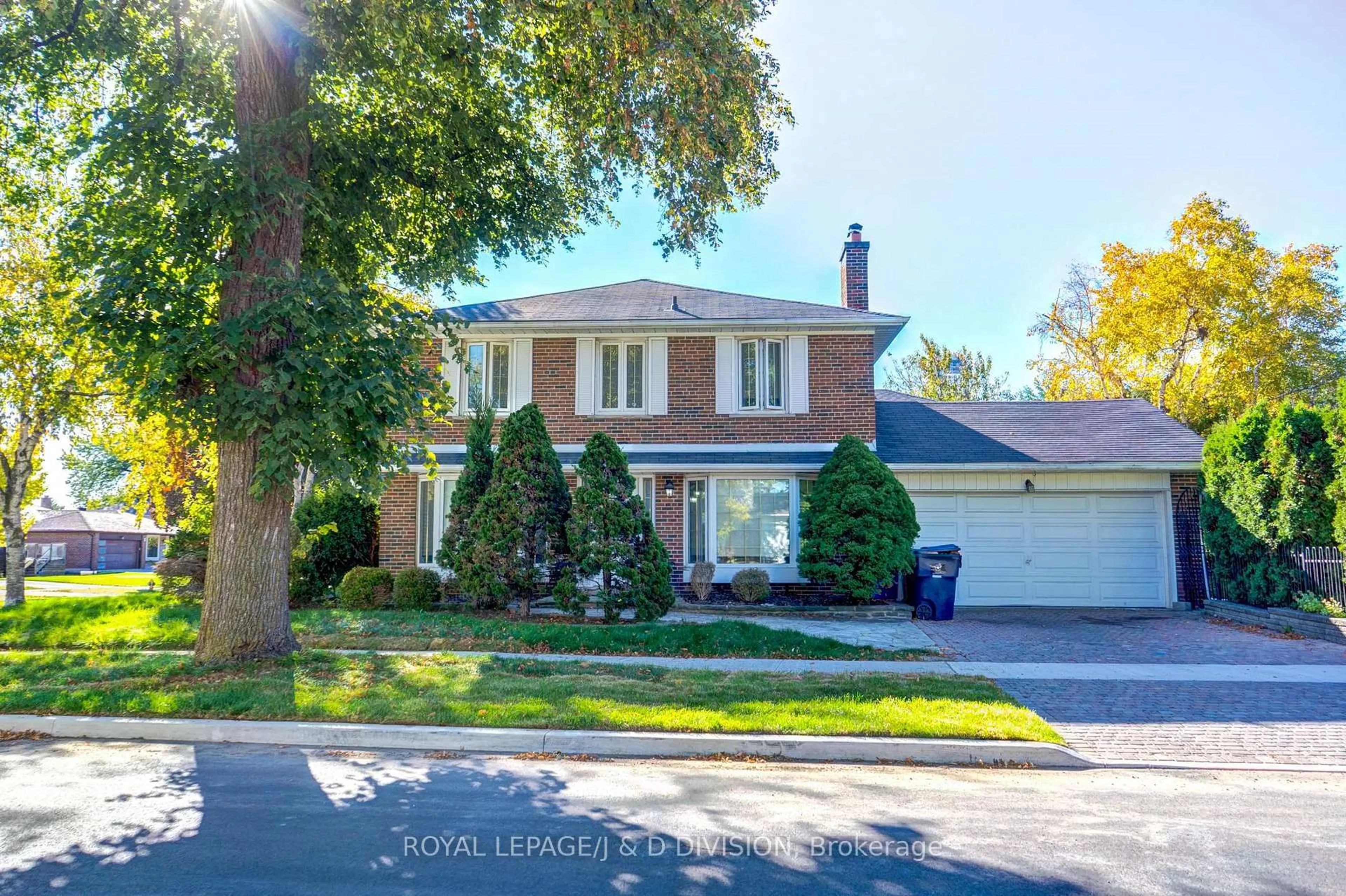 Home with brick exterior material, street for 66 Brian Dr, Toronto Ontario M2J 3Y3