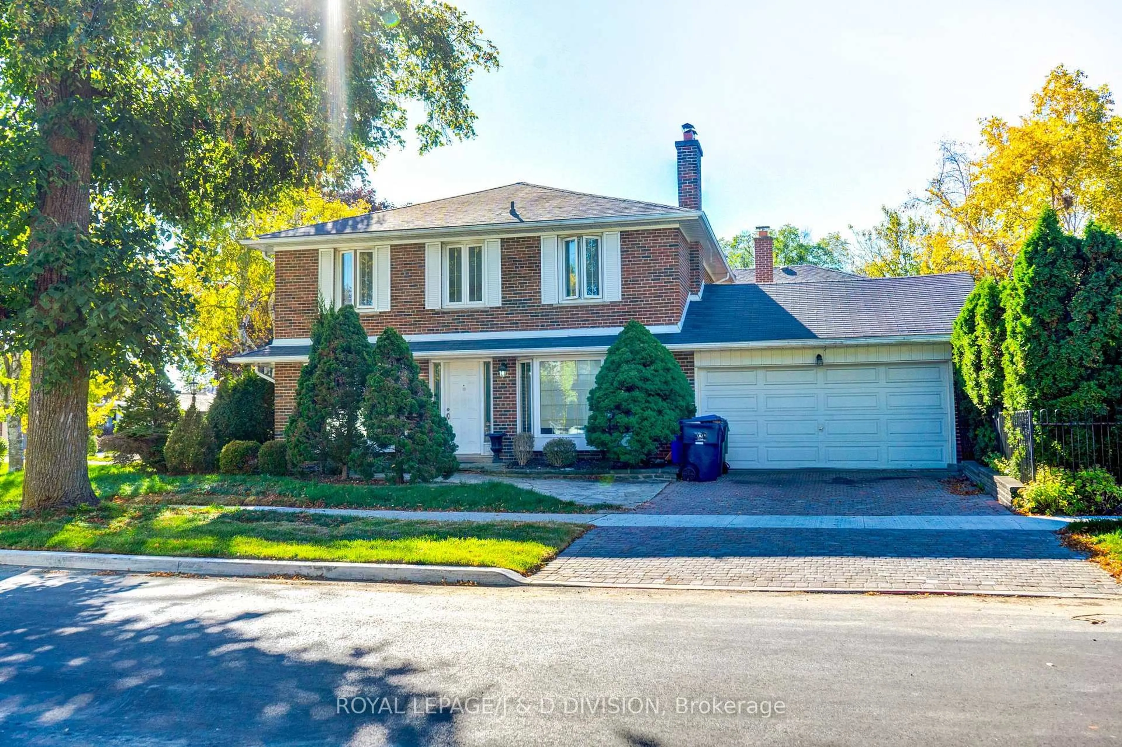 Home with brick exterior material, street for 66 Brian Dr, Toronto Ontario M2J 3Y3