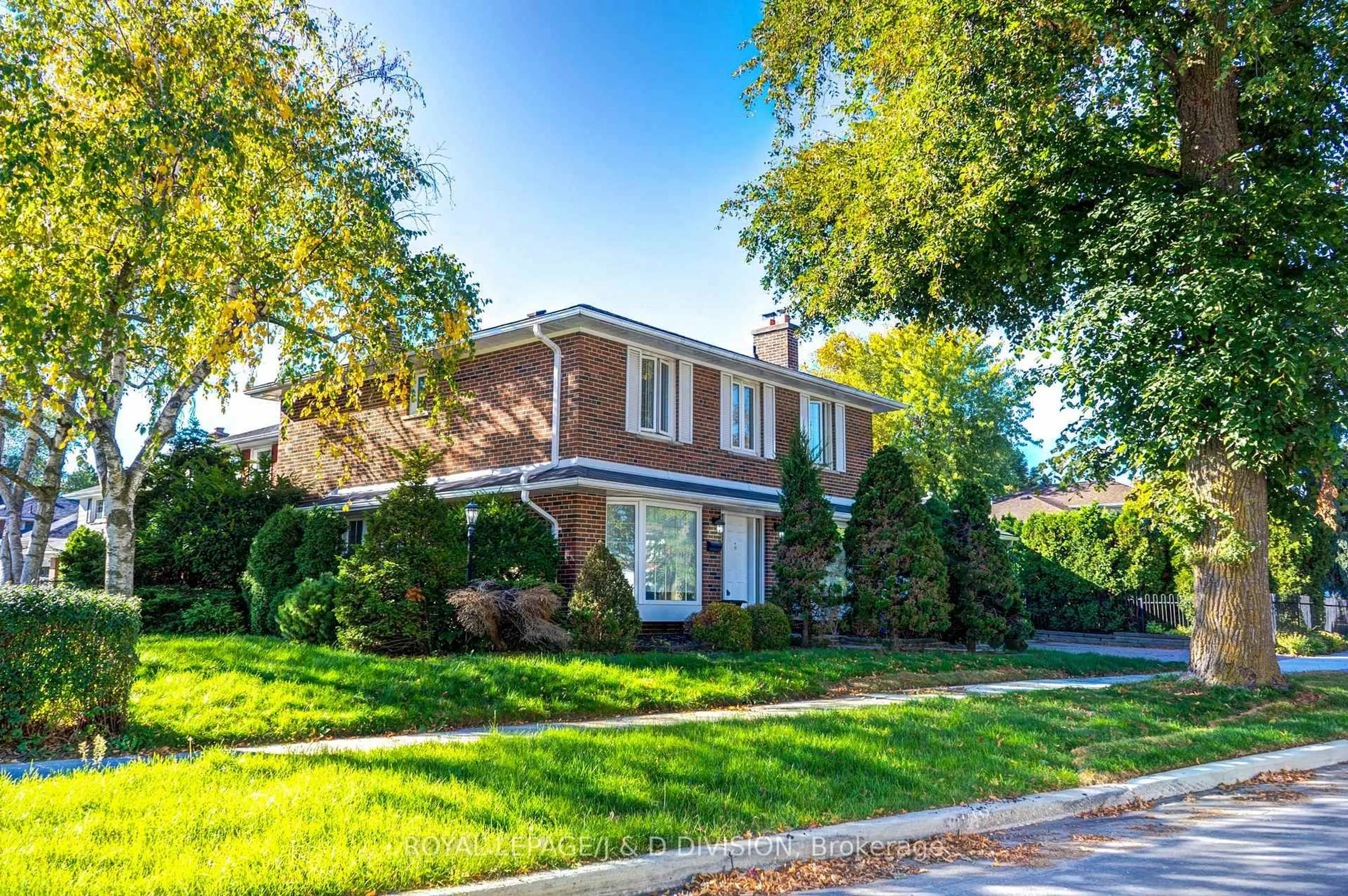 Home with brick exterior material, street for 66 Brian Dr, Toronto Ontario M2J 3Y3